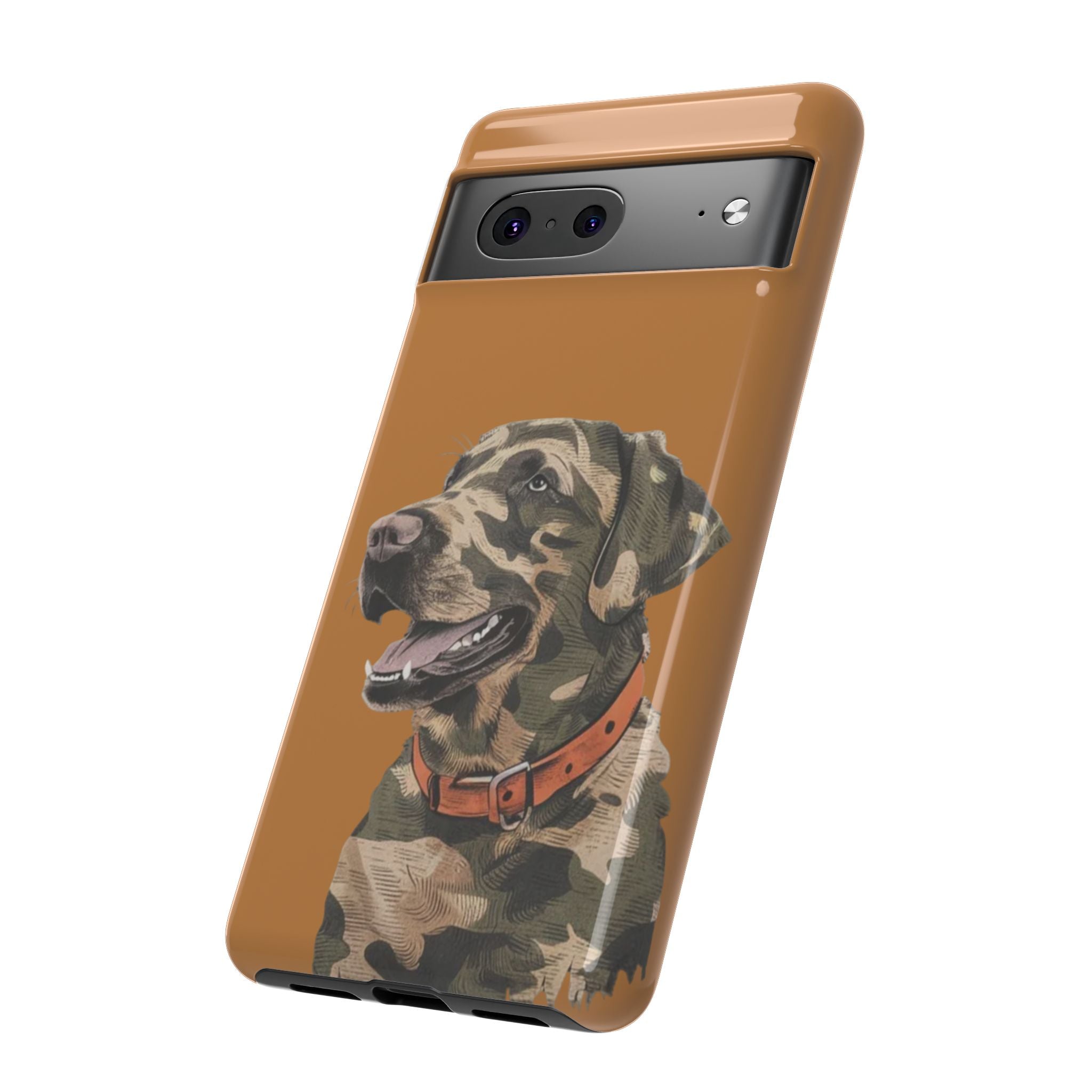 Camo Duck Dog custom design Tough Cases