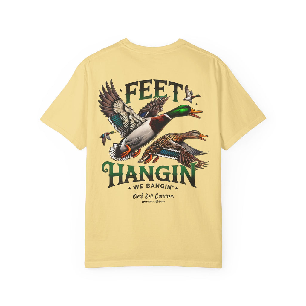 Feet Hangin We Bangin Unisex T-Shirt, Perfect for Gifts, Father's Day, Golf Events, Casual Wear, Comfortable Tee