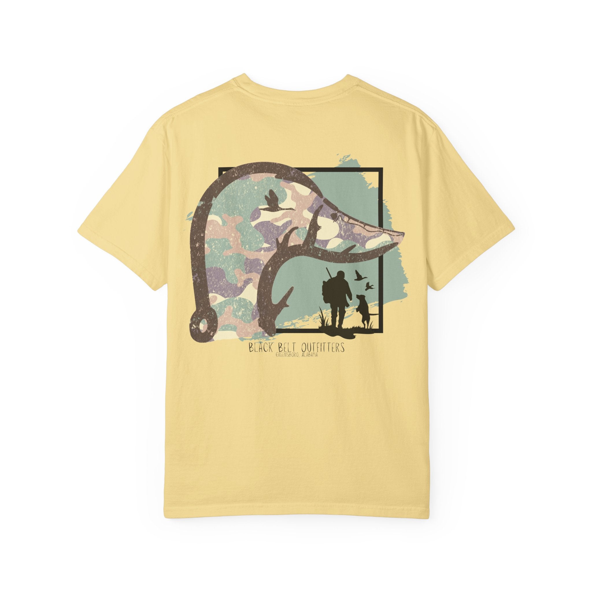 Camo Duck Logo Unisex T-Shirt, Perfect for Gifts, Father's Day, Golf Events, Casual Wear, Comfortable Tee