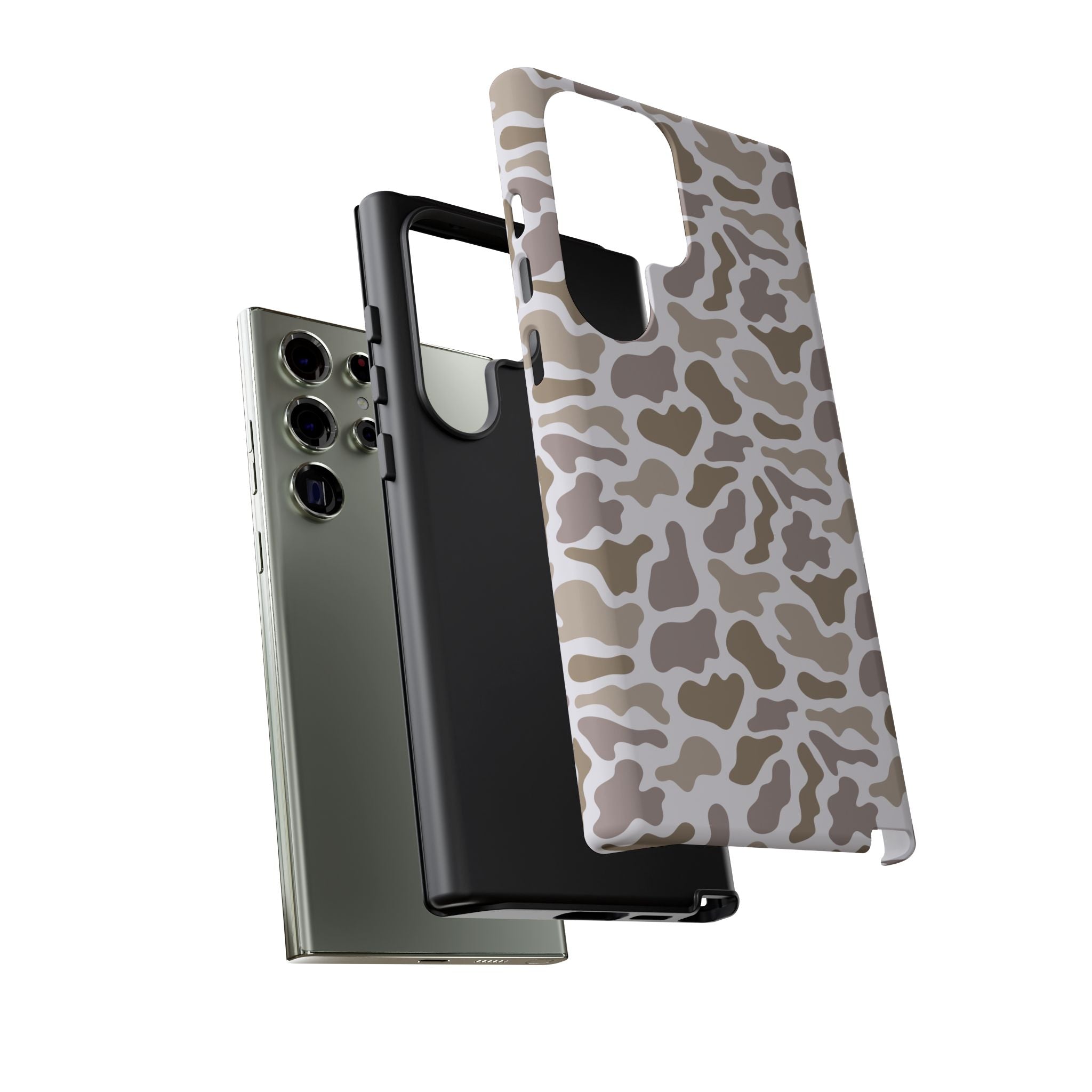 Grey Camo custom design Tough Cases