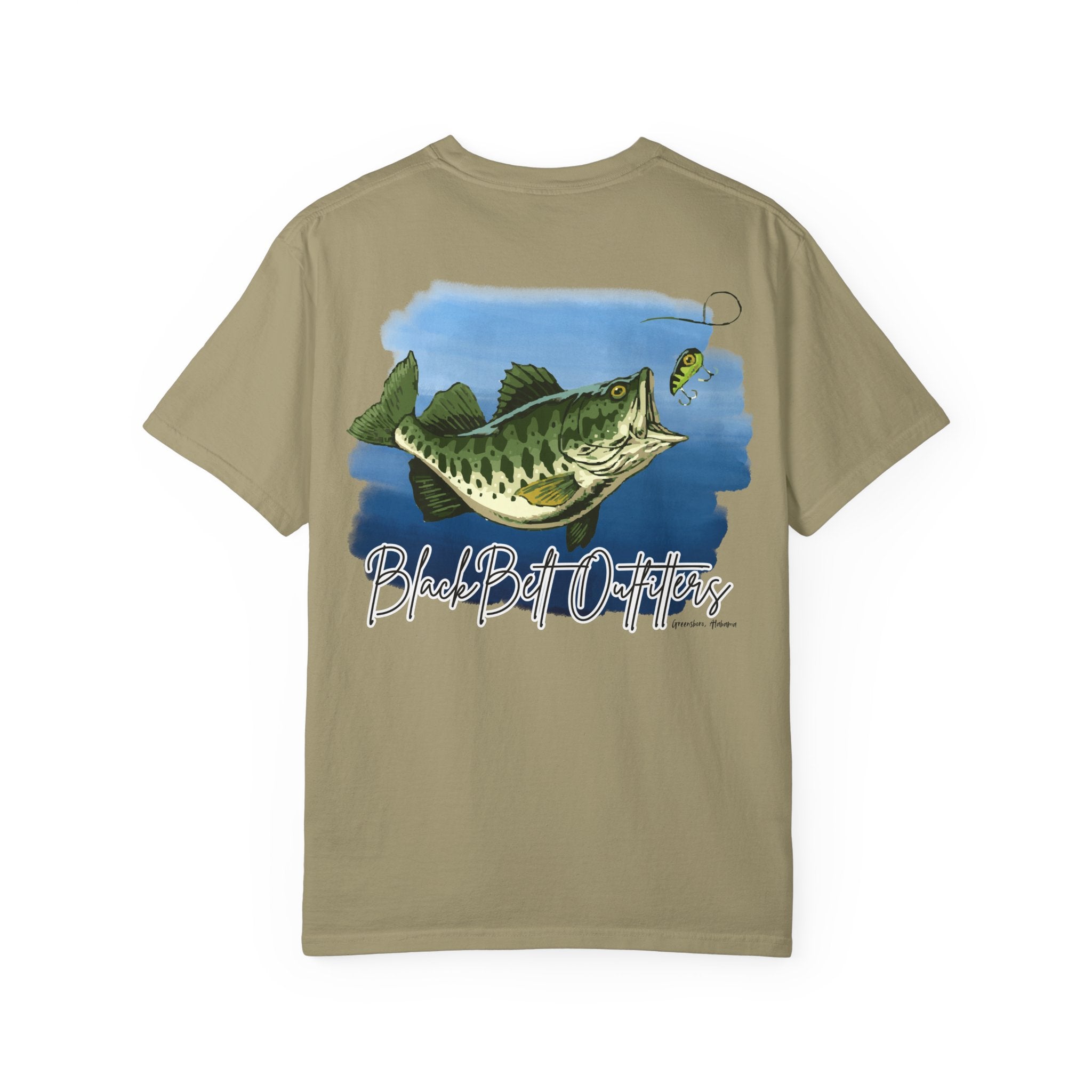 Big Bass Unisex T-Shirt, Perfect for Gifts, Father's Day, Golf Events, Casual Wear, Comfortable Tee