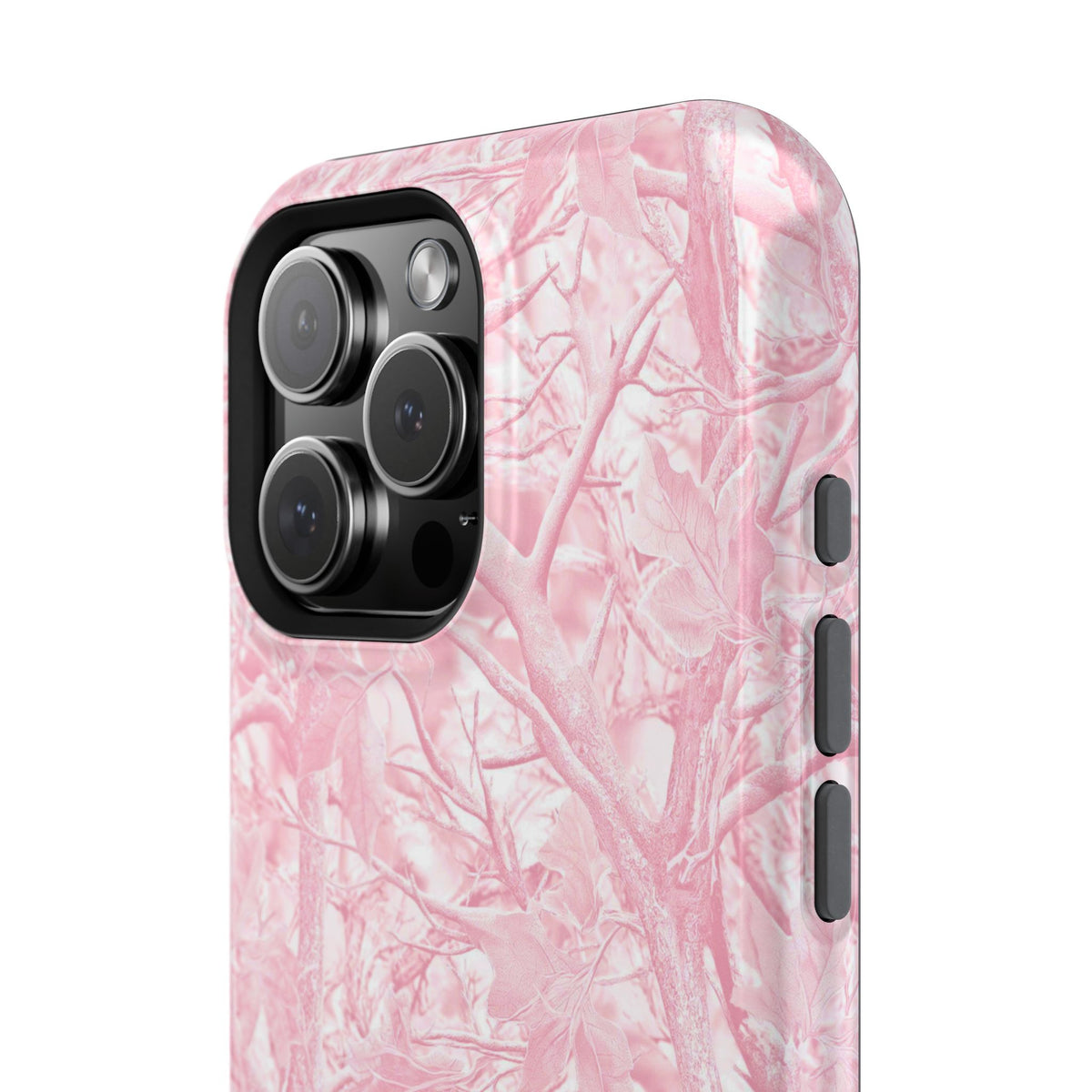 Pink Camo Magnetic Impact-Resistant Phone Case