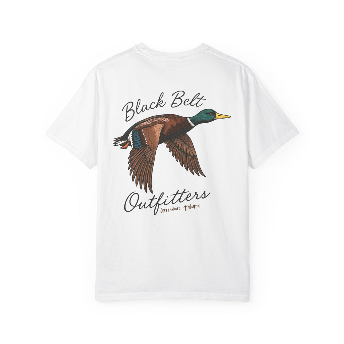 T-Shirt — Black Belt Outfitters flying Duck Graphic