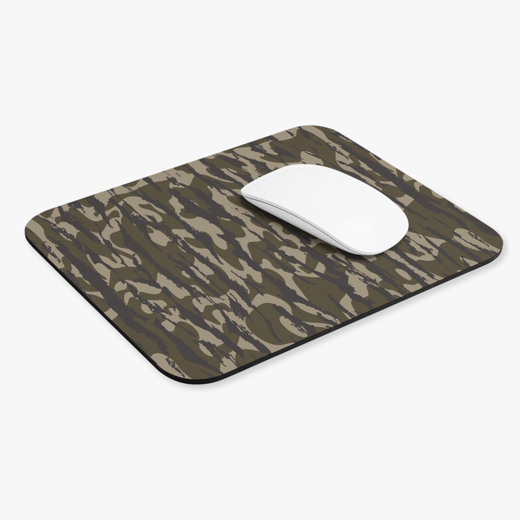 Trendy Camo Mouse Pad, Stylish Desk Accessory for Gamers, Military Theme, Gift for Him, Office Decor, Nature Lover Gift