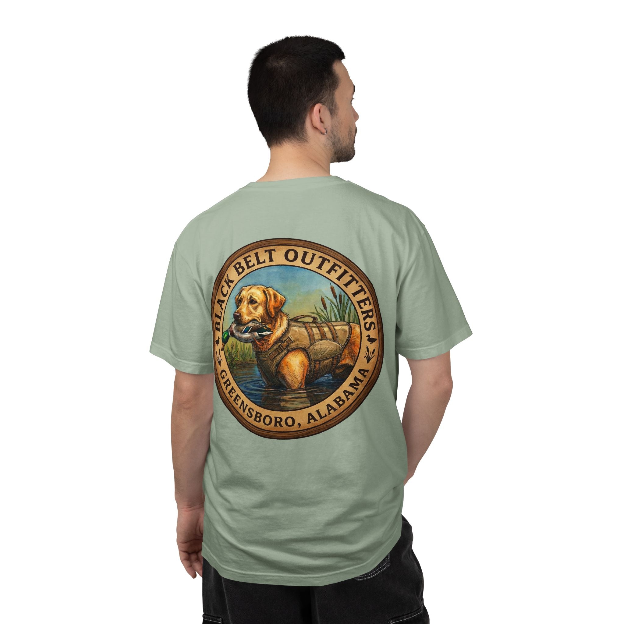 Duck Dog on the Job Logo T-Shirt