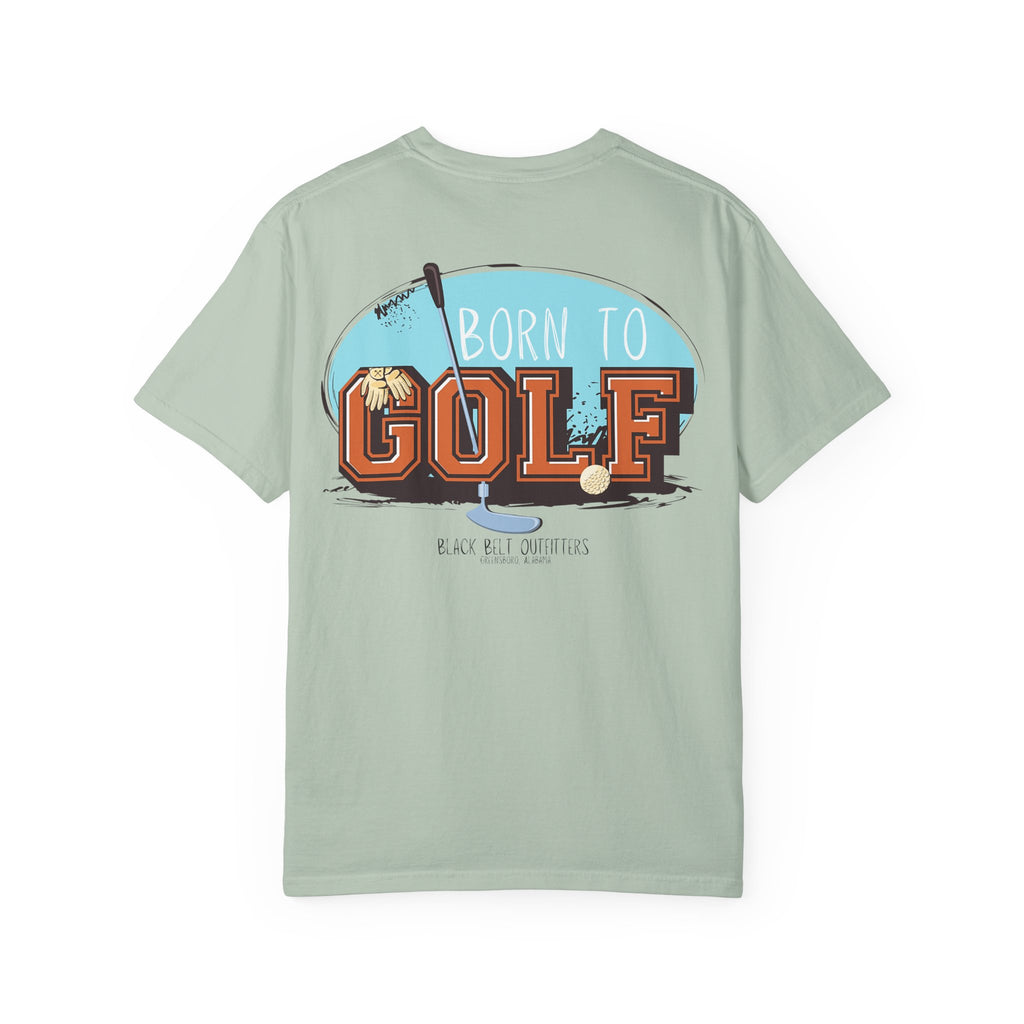 Born to Golf Golf-Themed Unisex T-Shirt, Perfect for Gifts, Father's Day, Golf Events, Casual Wear, Comfortable Tee