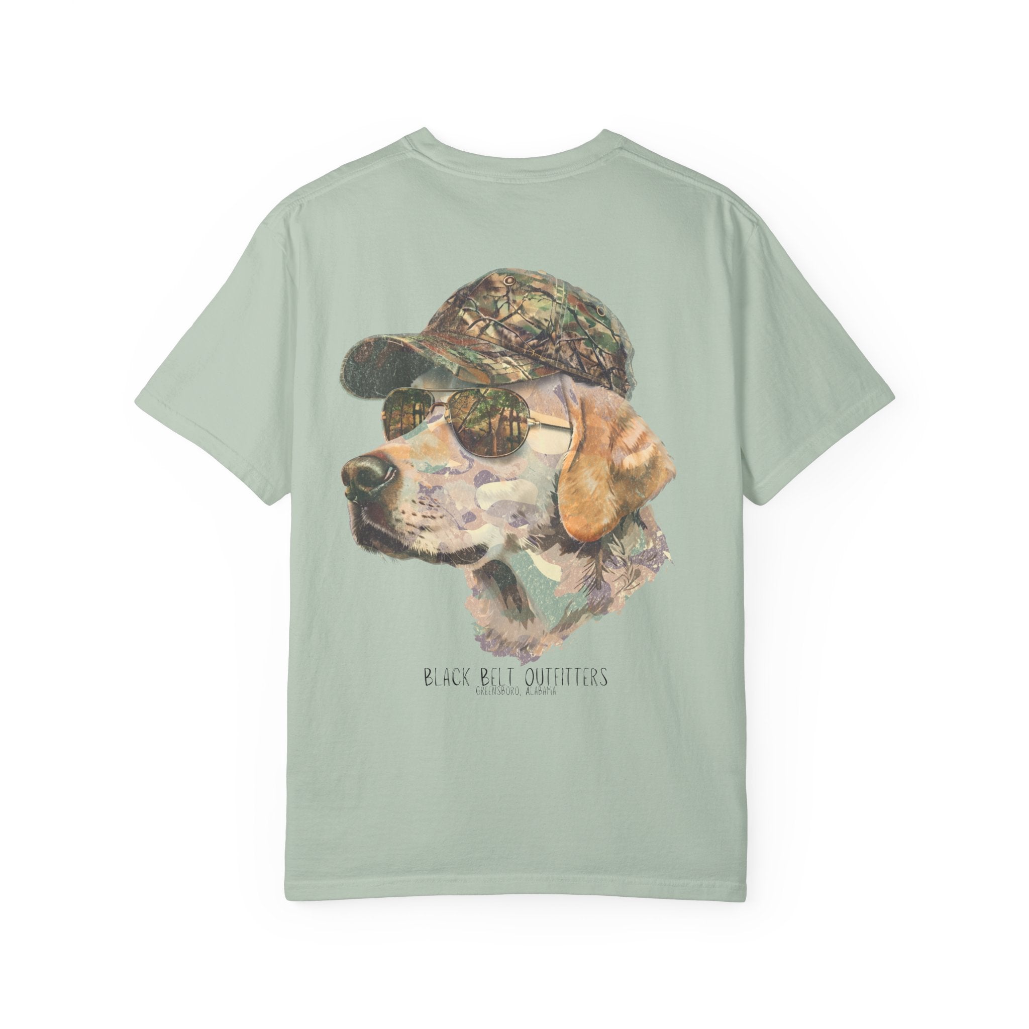 Camo Duck Dog Unisex T-Shirt, Perfect for Gifts, Father's Day, Golf Events, Casual Wear, Comfortable Tee