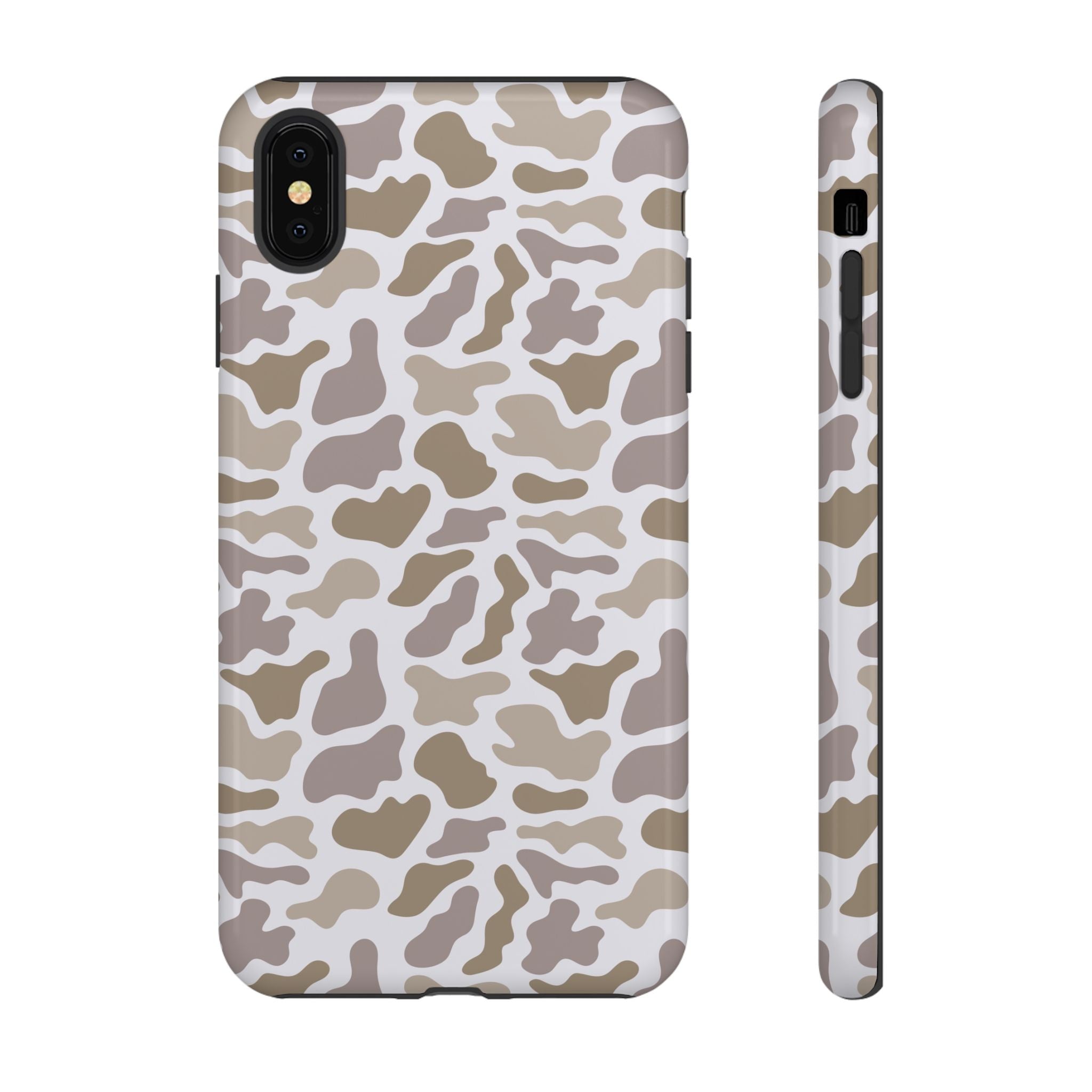 Grey Camo custom design Tough Cases