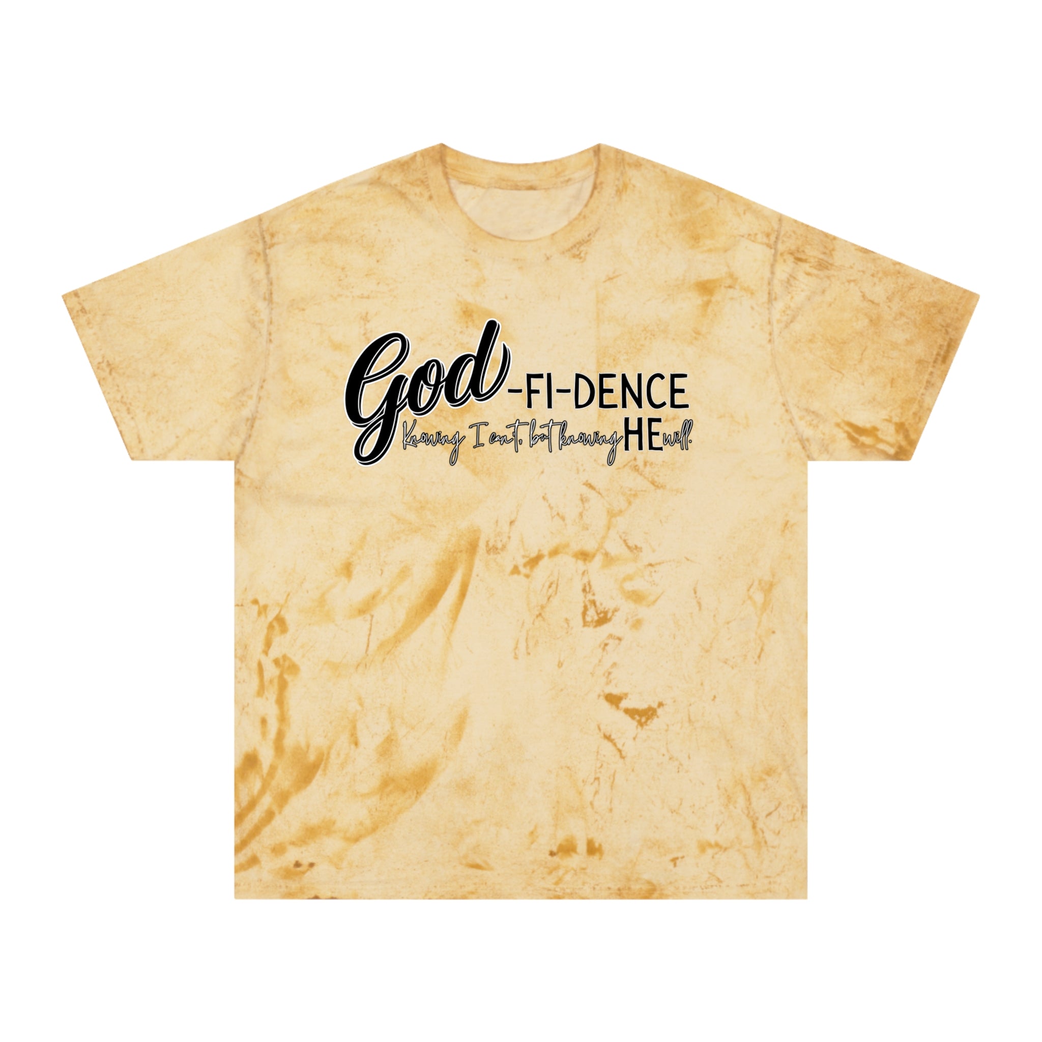 God-Fi-dence Color Blast T-Shirt, Inspirational T-Shirt, Faith-Based Apparel, Unique Gift for Christians, Casual Wear, Everyday [...]
