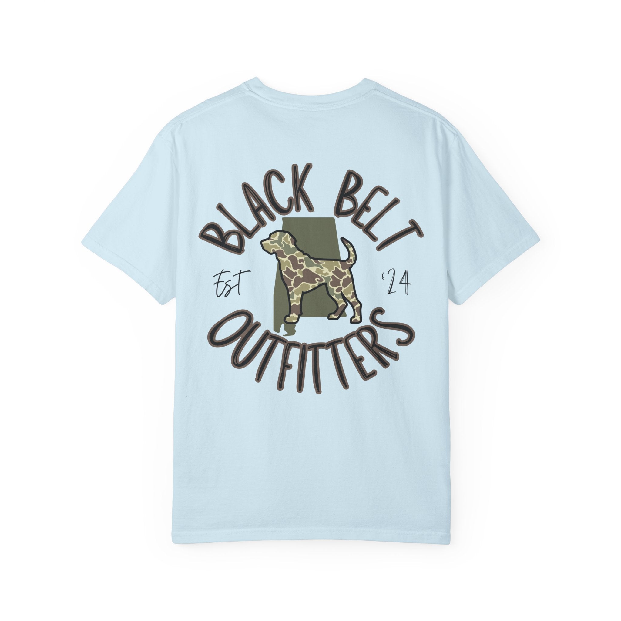 Black Belt Outfitters Logo Unisex T-Shirt, Perfect for Gifts, Father's Day, Golf Events, Casual Wear, Comfortable Tee