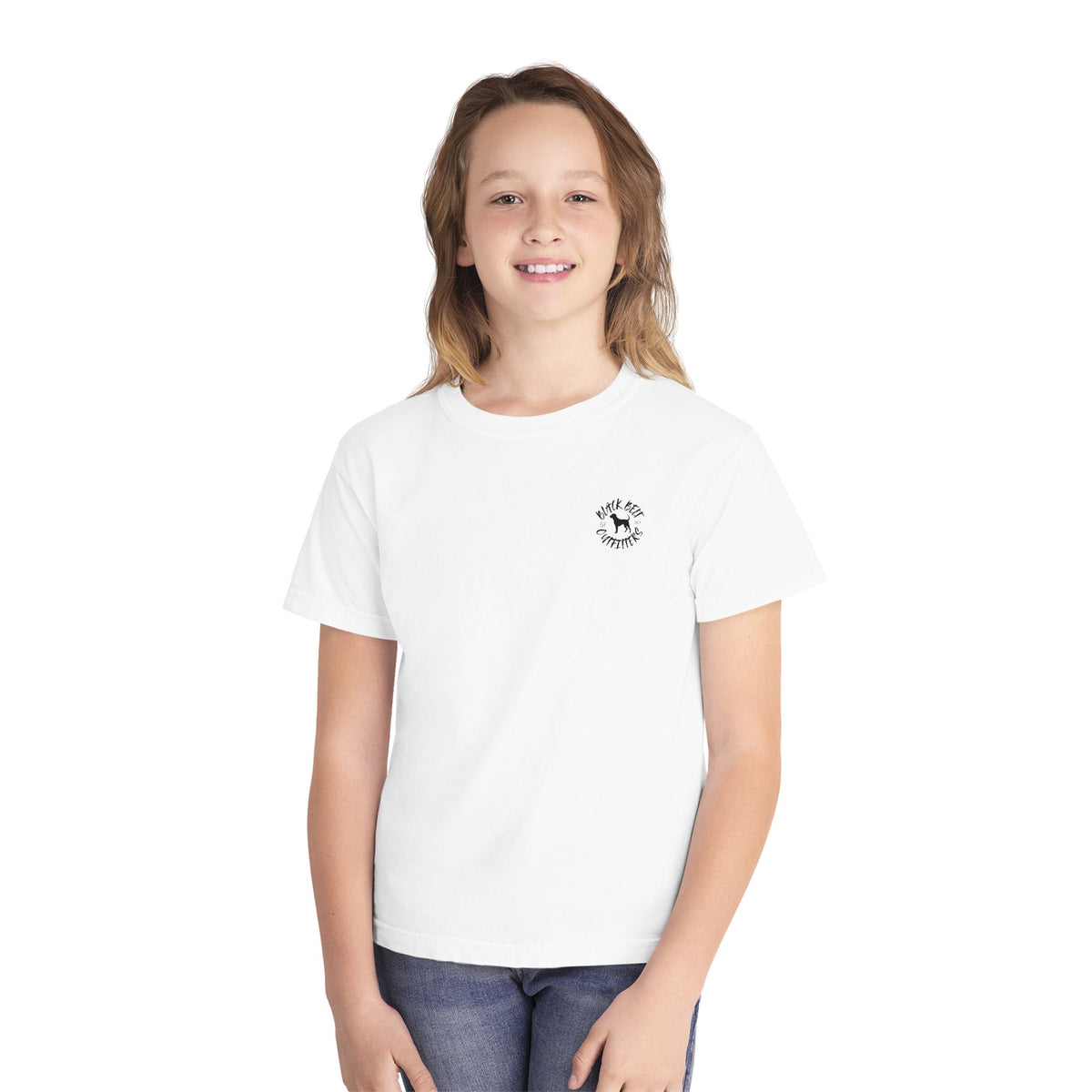 SOUTHERN BOY Hunting Dog Youth Midweight Tee - Fun Farm-Themed Shirt