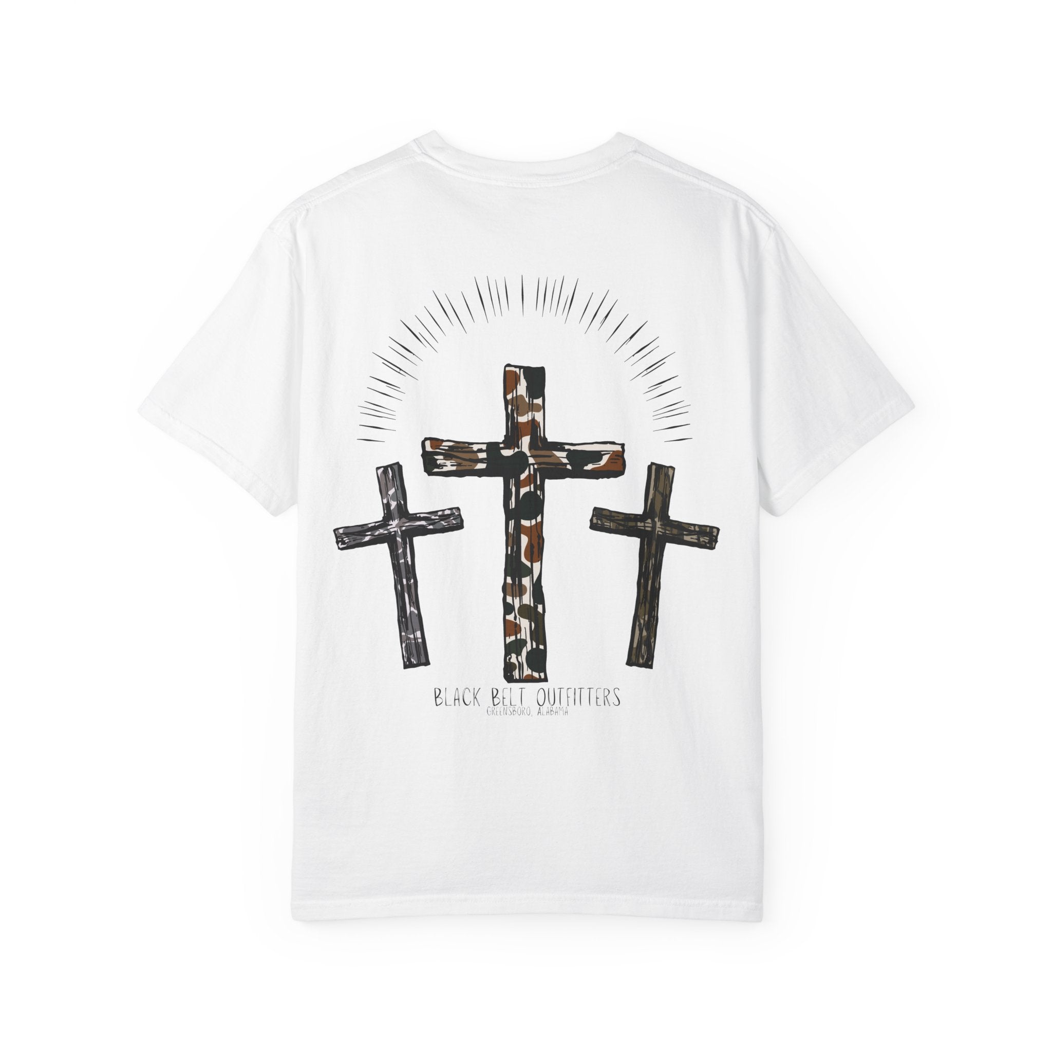 Crosses Unisex T-Shirt, Perfect for Gifts, Father's Day, Golf Events, Casual Wear, Comfortable Tee