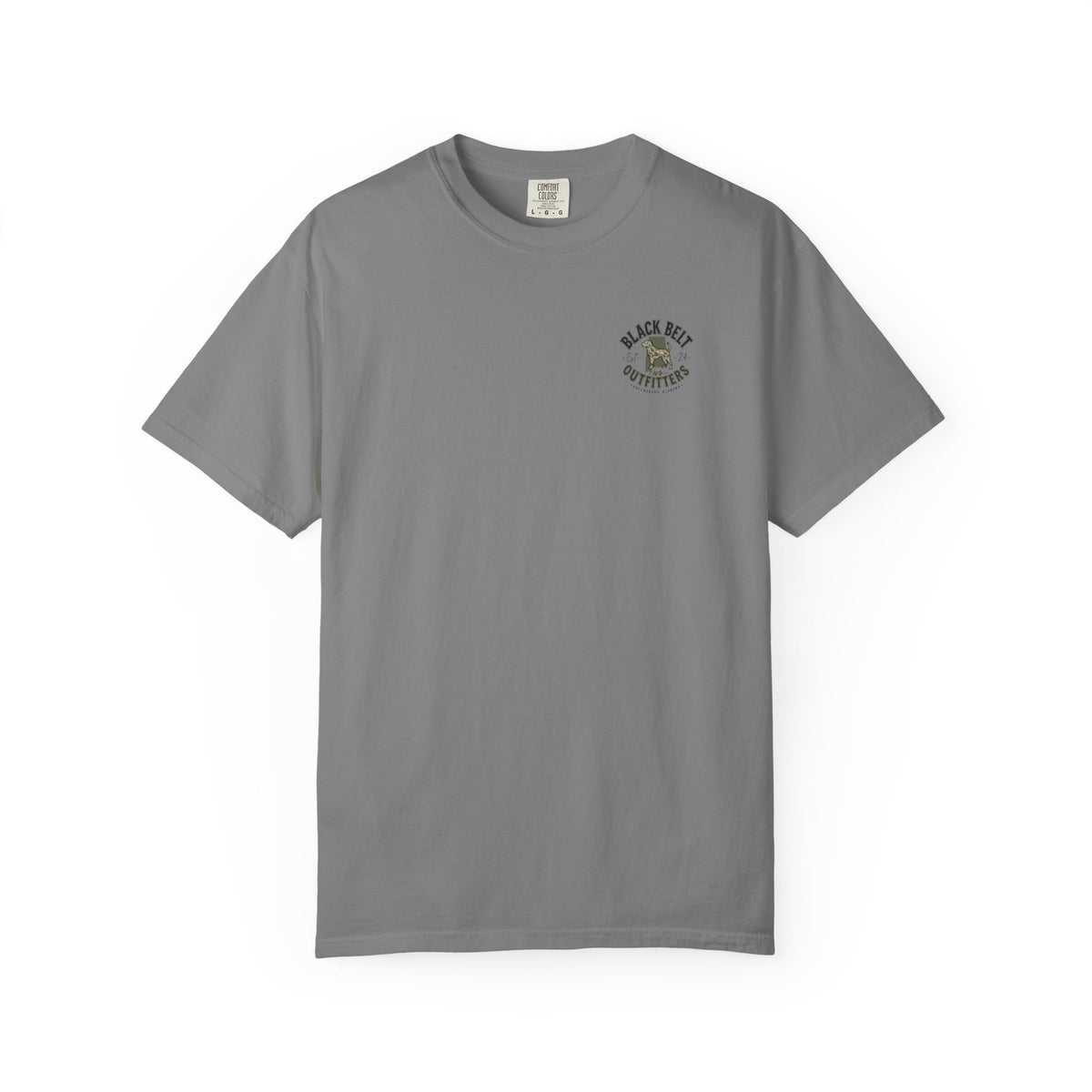 T-Shirt — Black Belt Outfitters 'American Raised' Graphic Tee (Vintage Washington with Gamebirds)