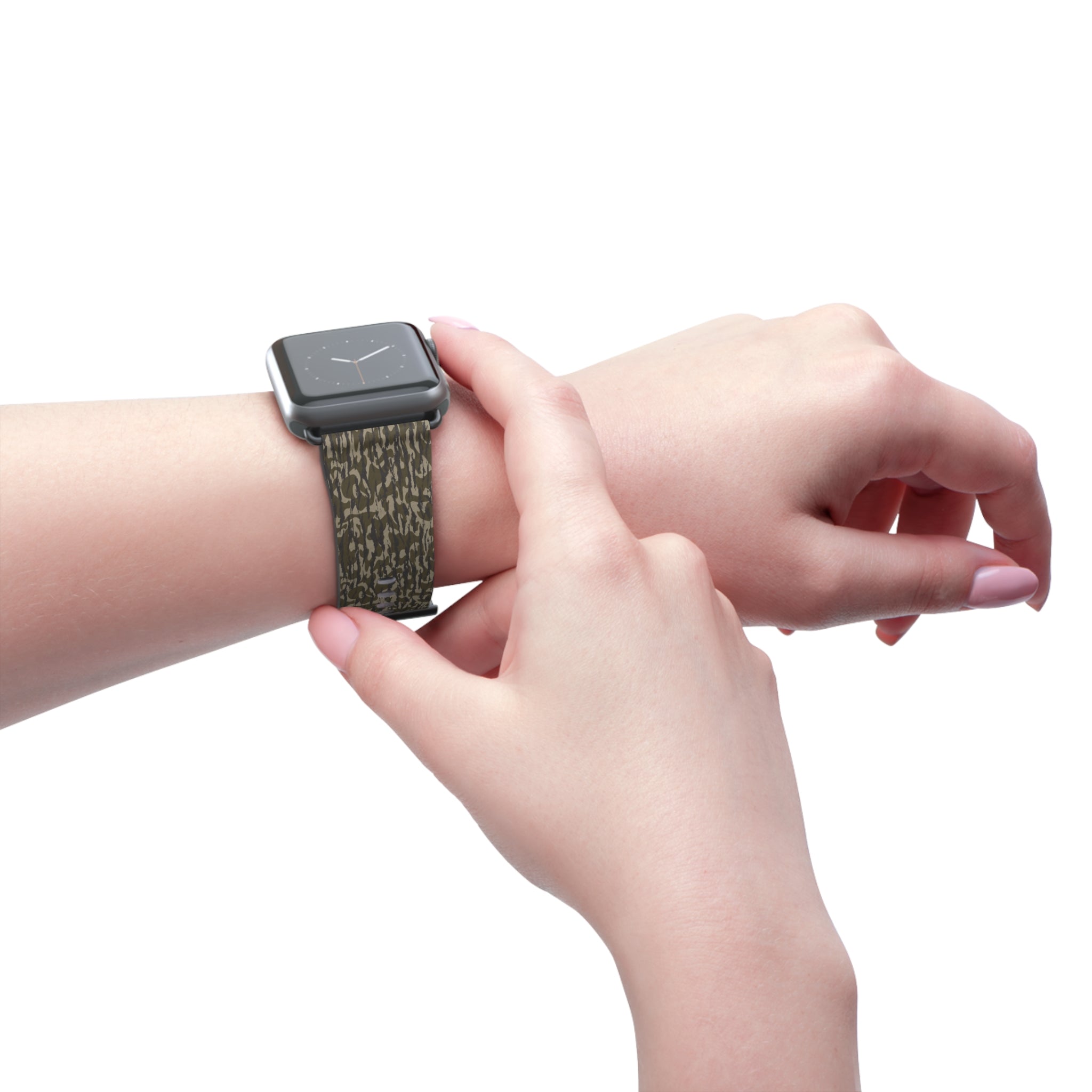 Trendy Camo Watch Band, Trendy Accessory, Men's Gift, Unisex Style, Perfect for Outdoor Activities, Unique Fashion