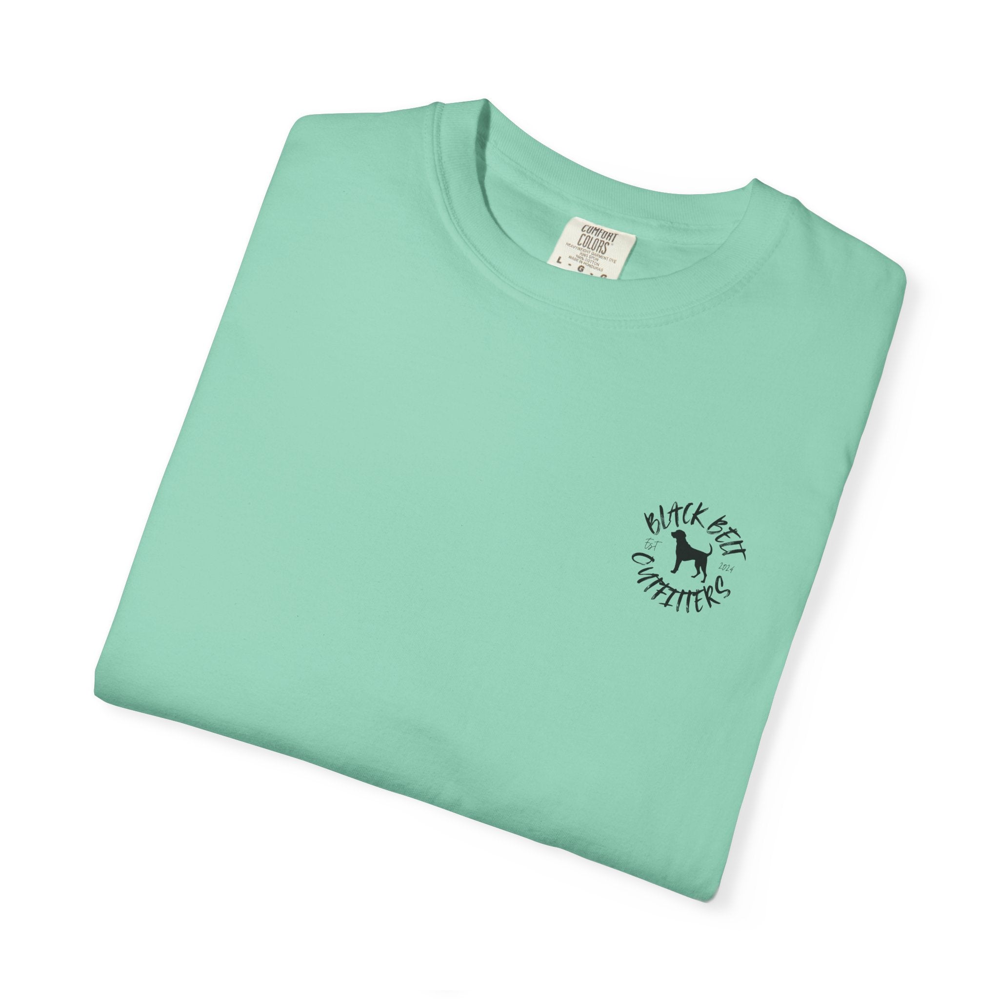 HUNTING VIBES Unisex Garment-Dyed T-shirt, Outdoor Adventure Shirt, Wildlife Lover Gift, Camping Apparel, Casual Fashion