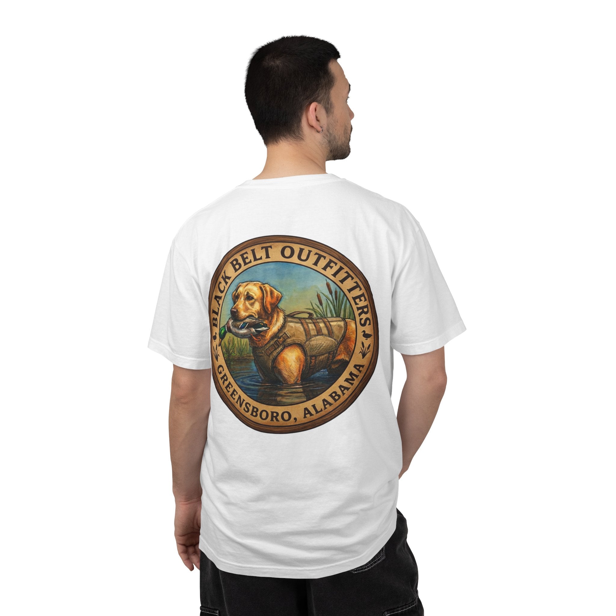 Duck Dog on the Job Logo T-Shirt