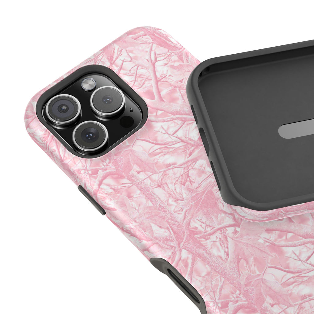 Pink Camo Magnetic Impact-Resistant Phone Case