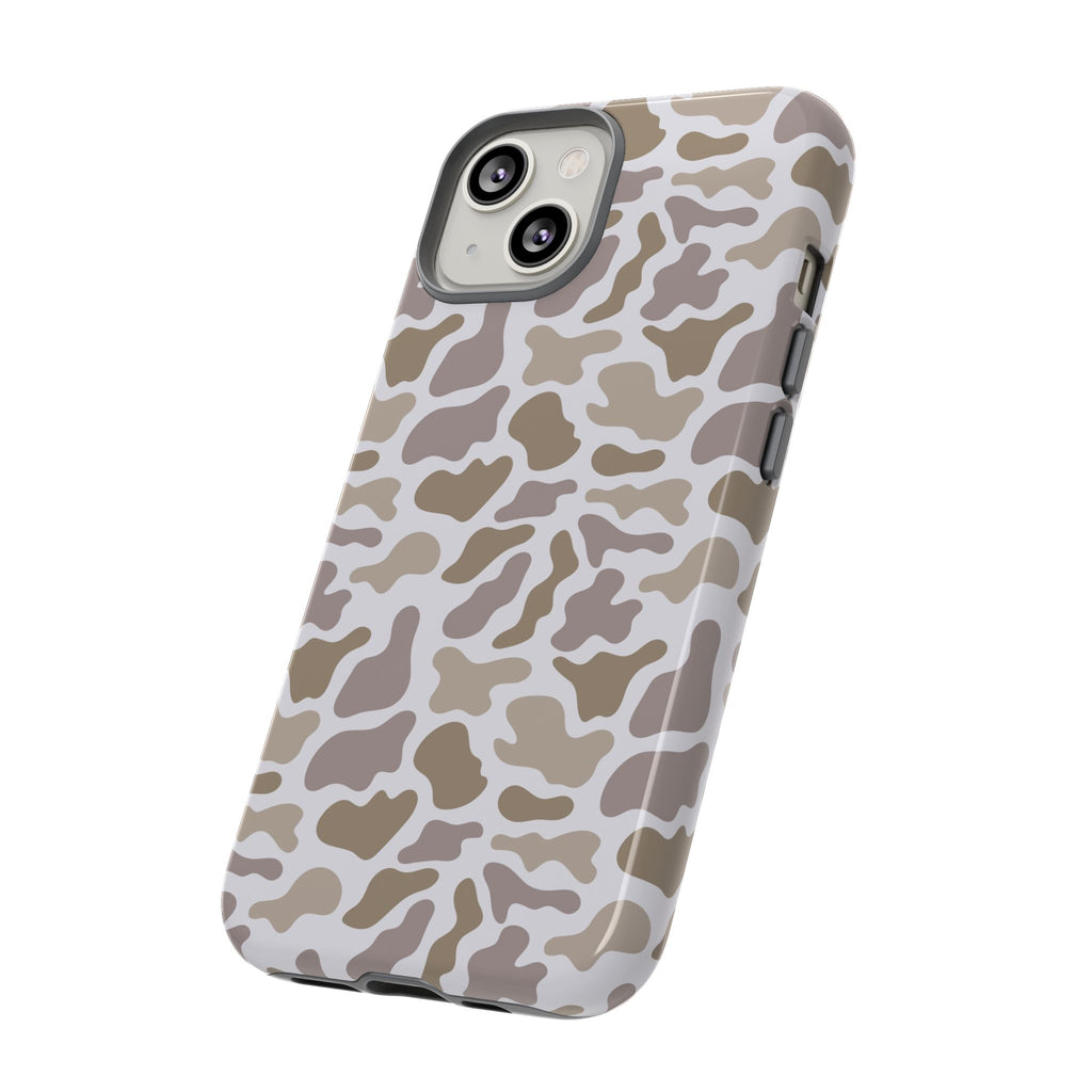 Grey Camo custom design Tough Cases