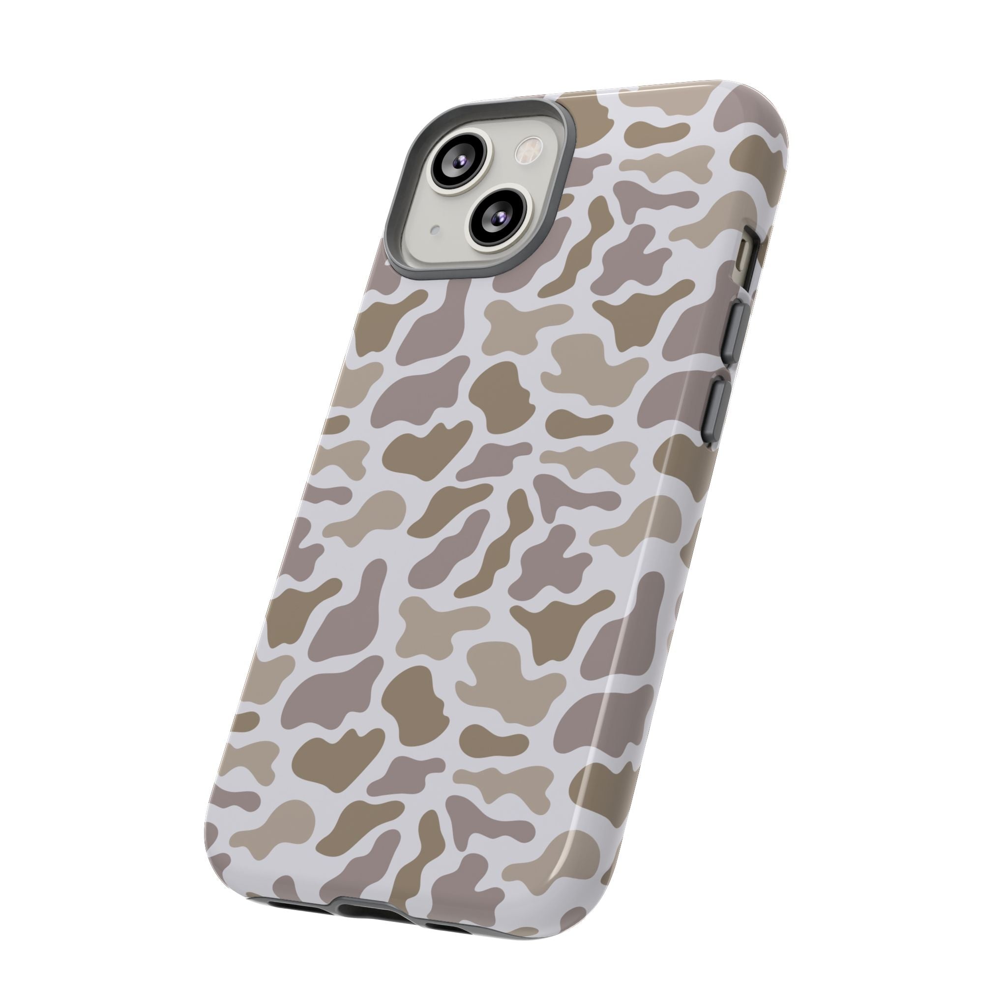 Grey Camo custom design Tough Cases