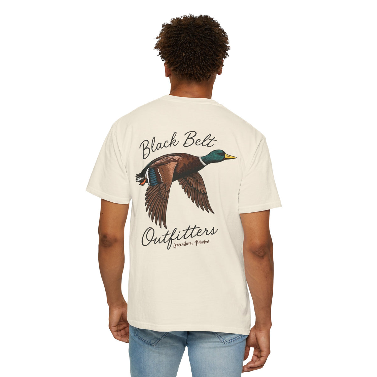 T-Shirt — Black Belt Outfitters flying Duck Graphic
