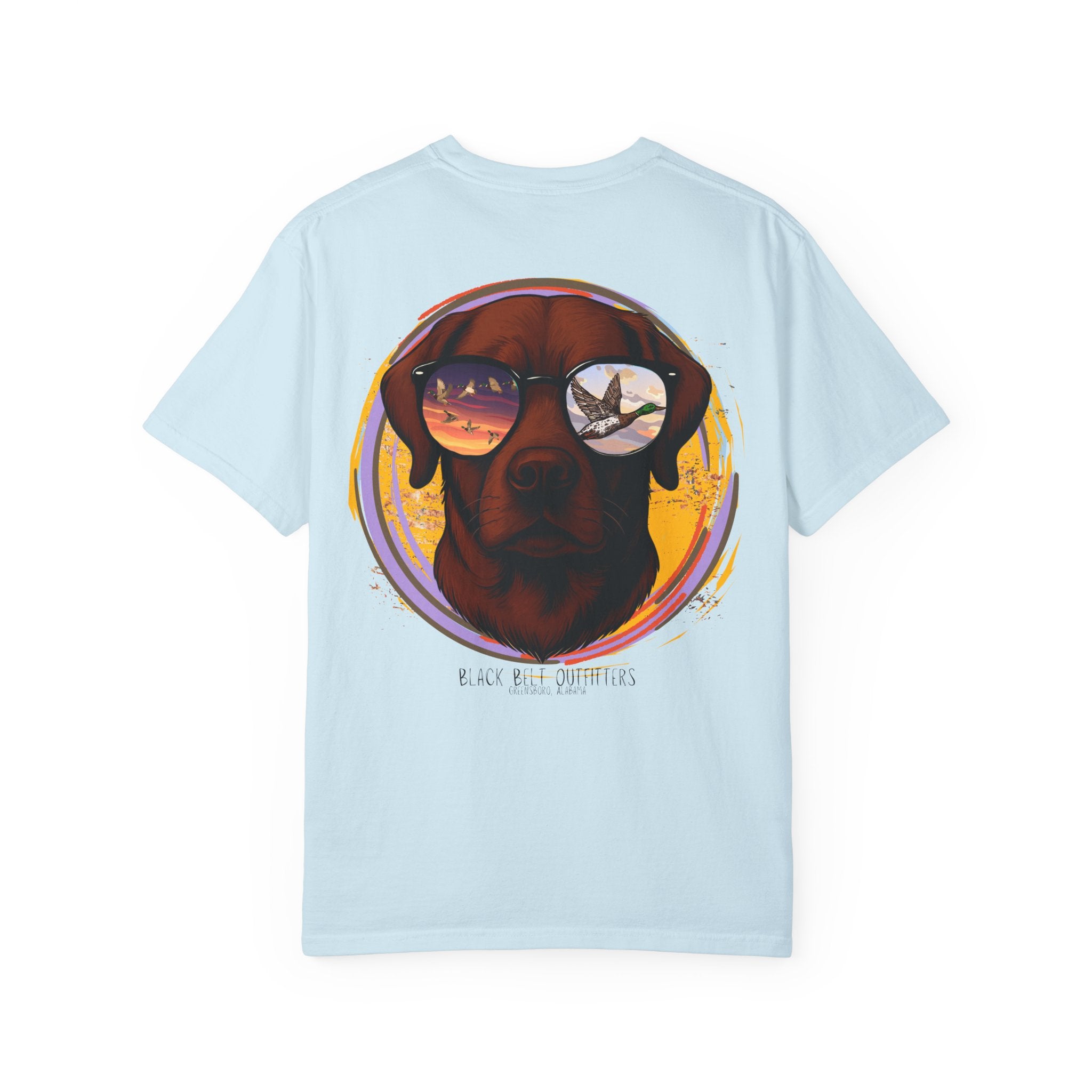 Duck Dog, All I Can See is Duck Hunting Unisex T-Shirt, Perfect for Gifts, Father's Day, Golf Events, Casual Wear, Comfortable Tee