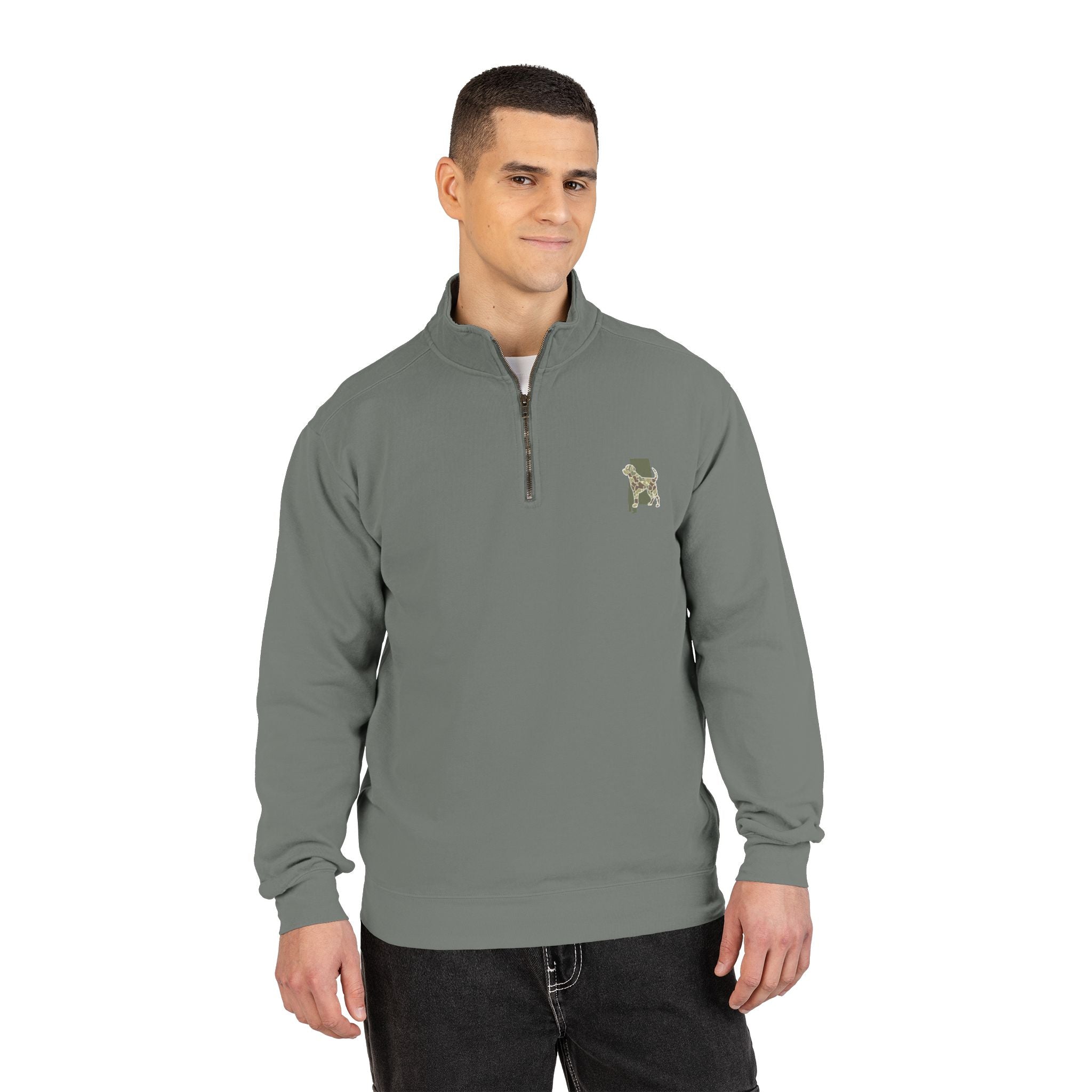 Black Belt Outfitters Logo Quarter-Zip Sweatshirt