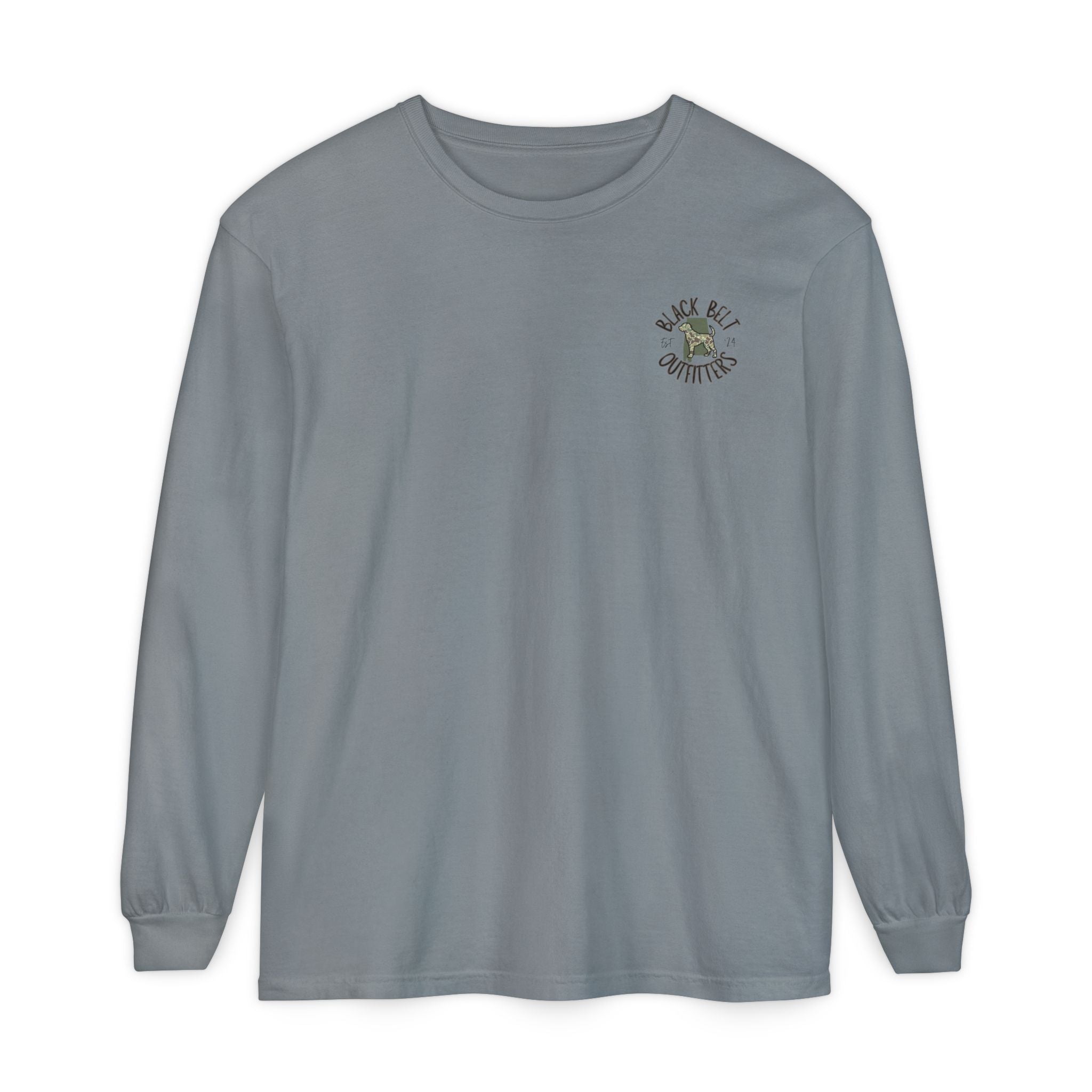 Ducks of the Day Unisex Garment-Dyed Long Sleeve T-Shirt, Casual Wear, Gift for Him/Her, Streetwear, Everyday Comfort, Comfortable Layering