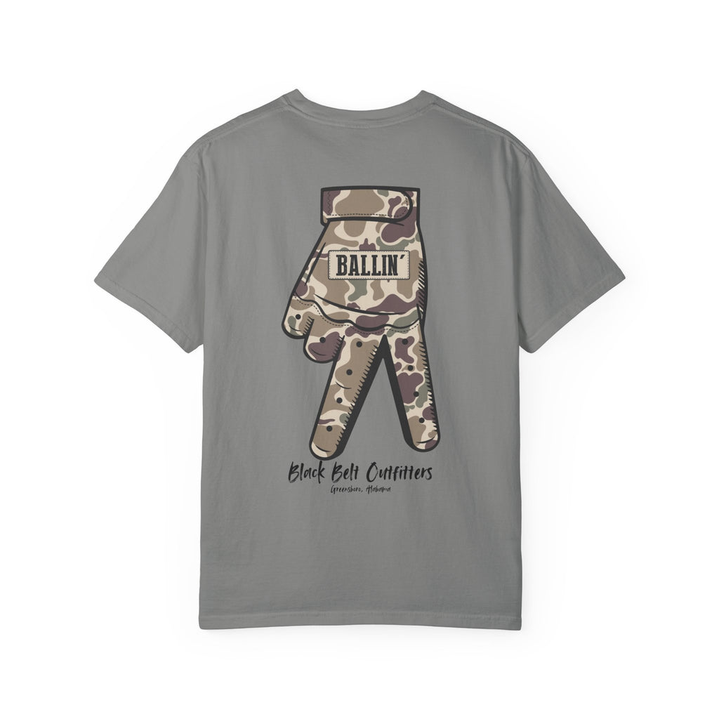 BALLIN Golf Glove Unisex T-Shirt, Perfect for Gifts, Father's Day, Golf Events, Casual Wear, Comfortable Tee