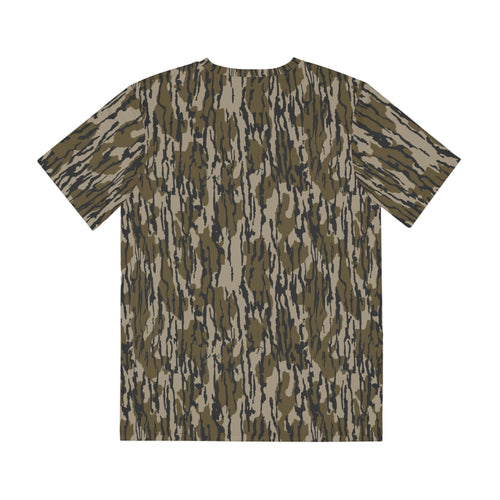 (Blue) Jesus Loves You Camo Tee — Christian Camouflage Shirt