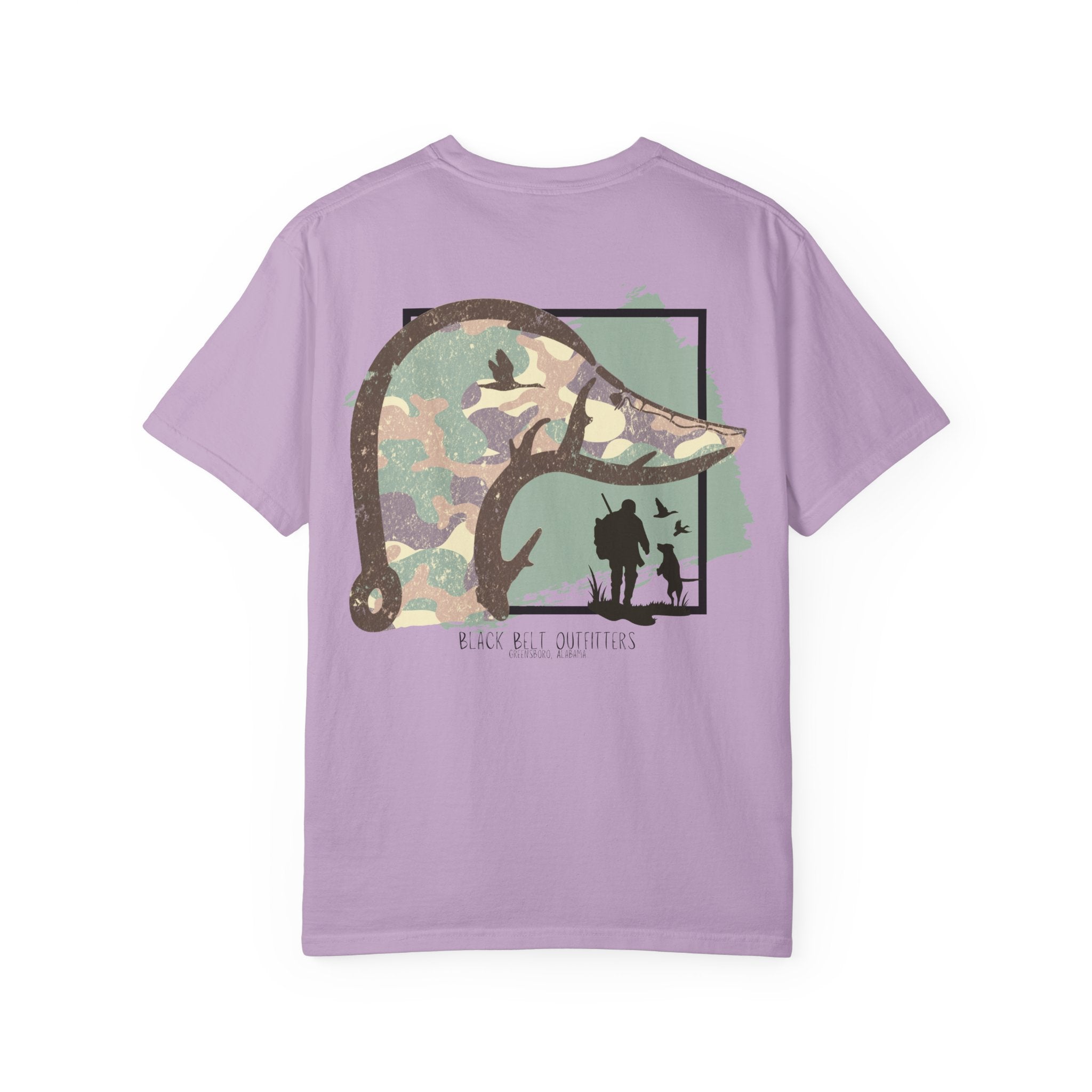 Camo Duck Logo Unisex T-Shirt, Perfect for Gifts, Father's Day, Golf Events, Casual Wear, Comfortable Tee