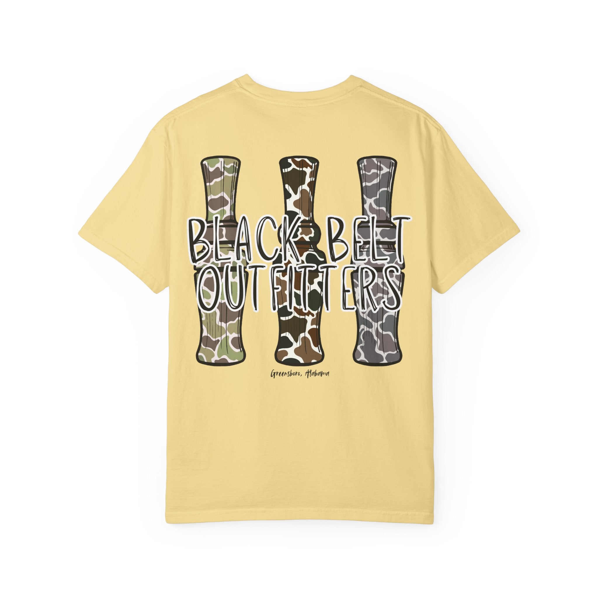 Camo Duck Calls Unisex T-Shirt, Perfect for Gifts, Father's Day, Golf Events, Casual Wear, Comfortable Tee
