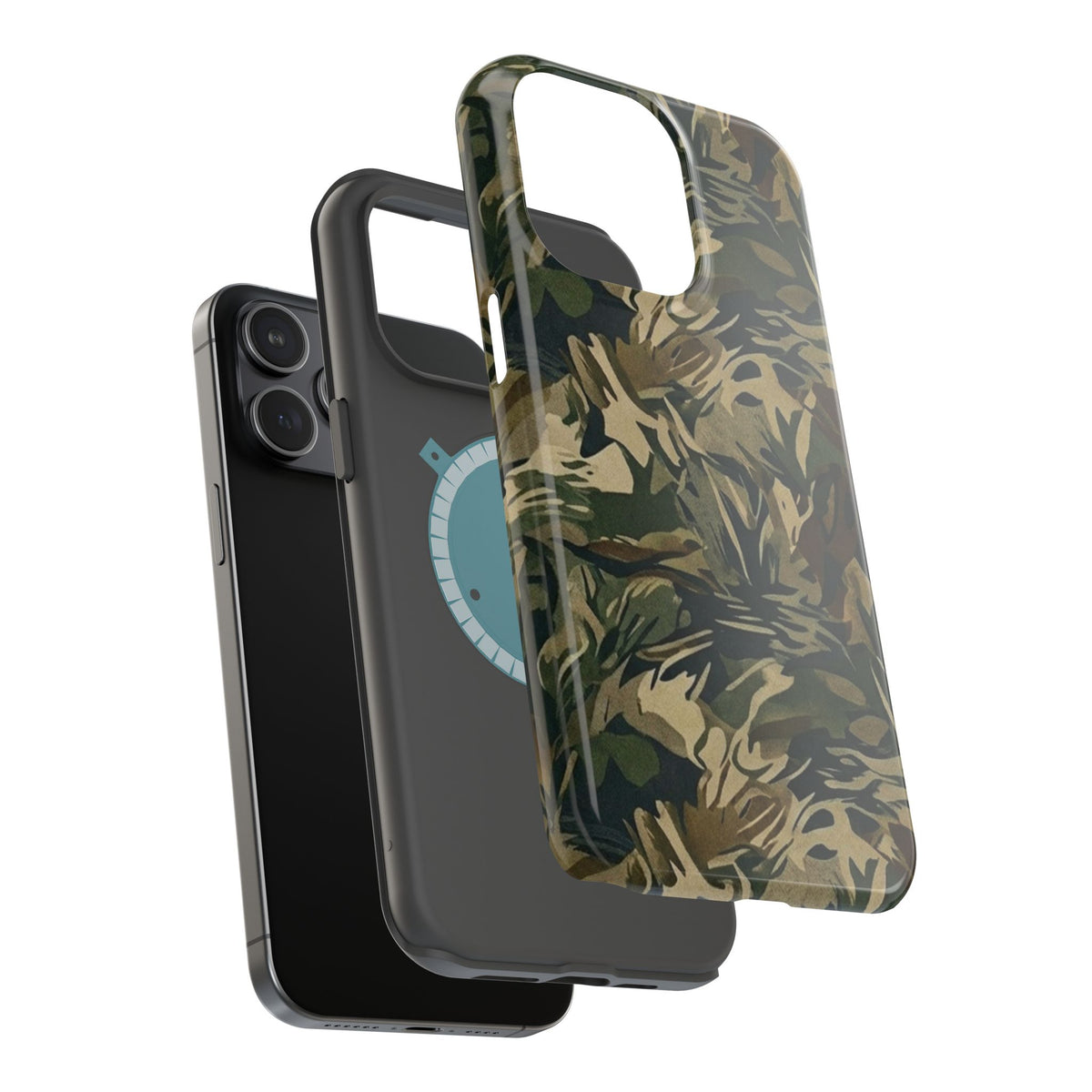 Camo Magnetic Impact-Resistant Phone Case