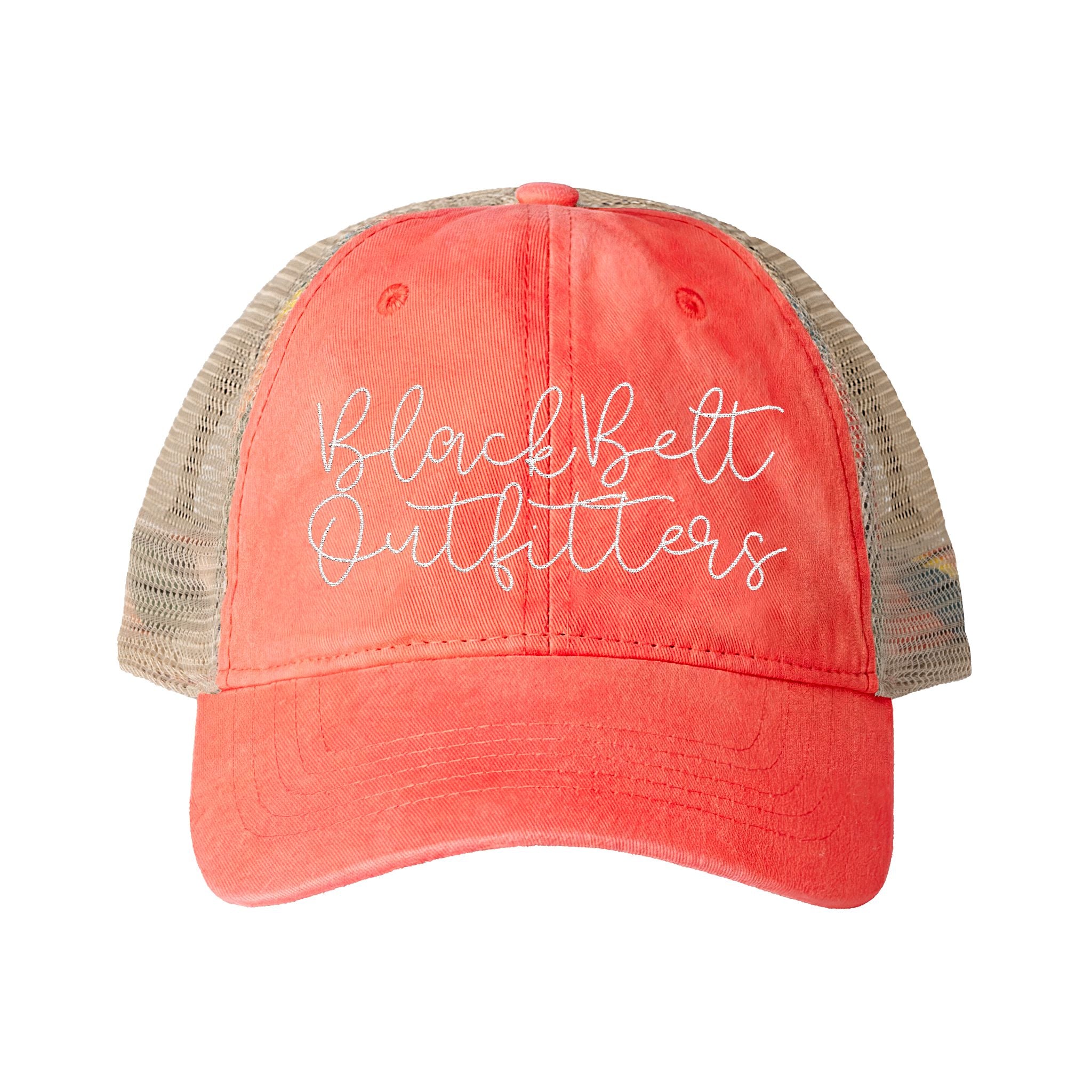 Black Belt Outfitters Women's Washed Mesh-Back Cap