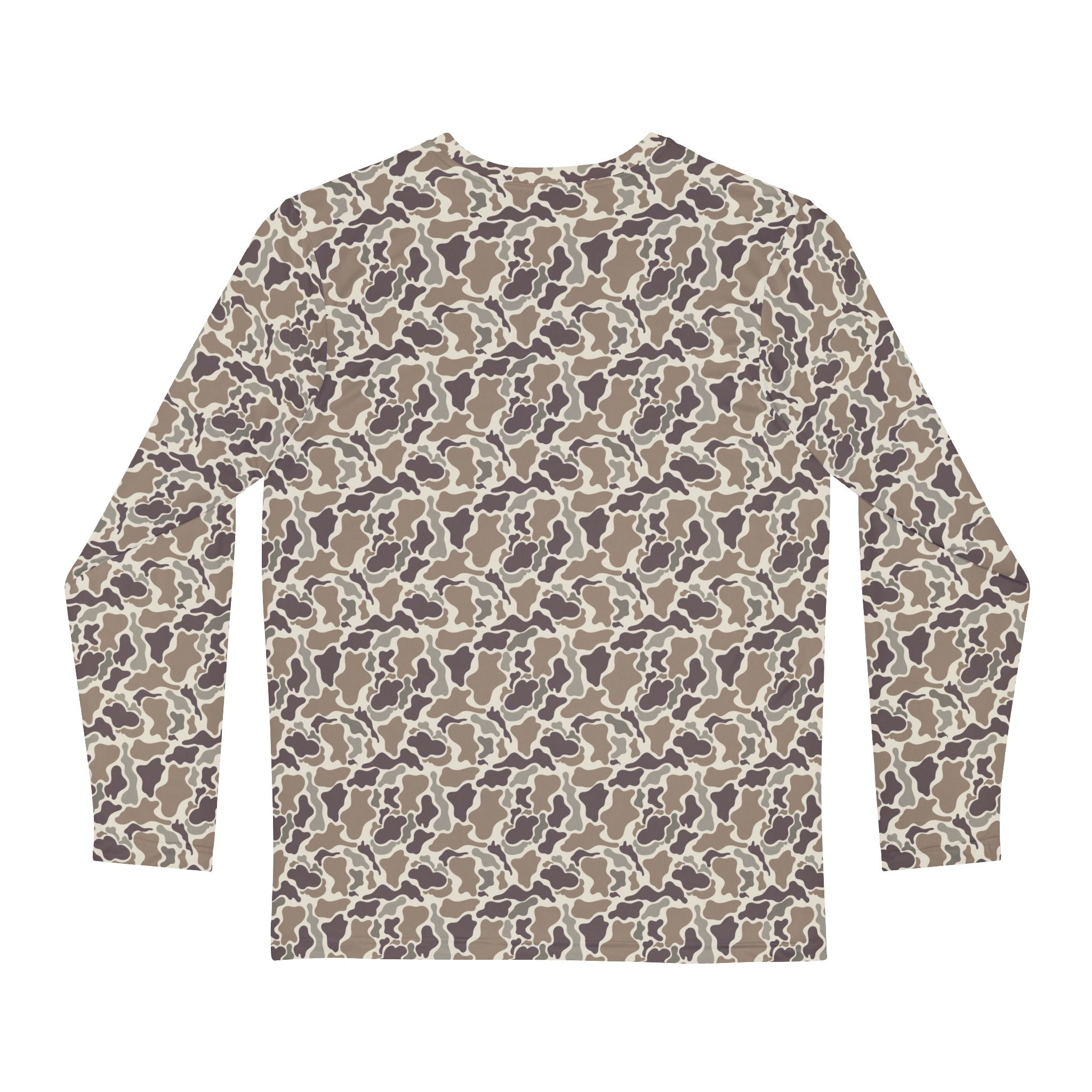 XOXO Lip Print Camo Long Sleeve Shirt
