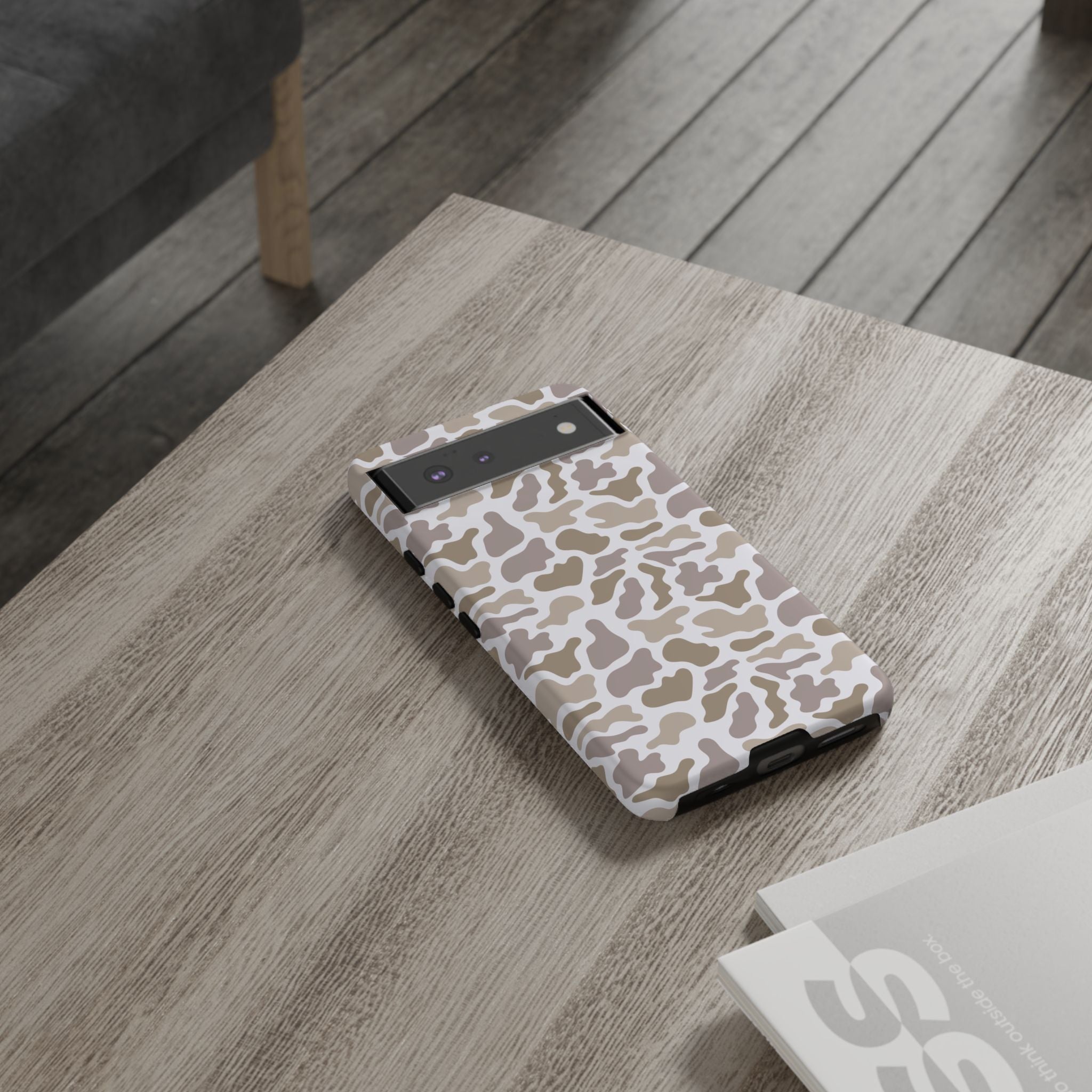 Grey Camo custom design Tough Cases