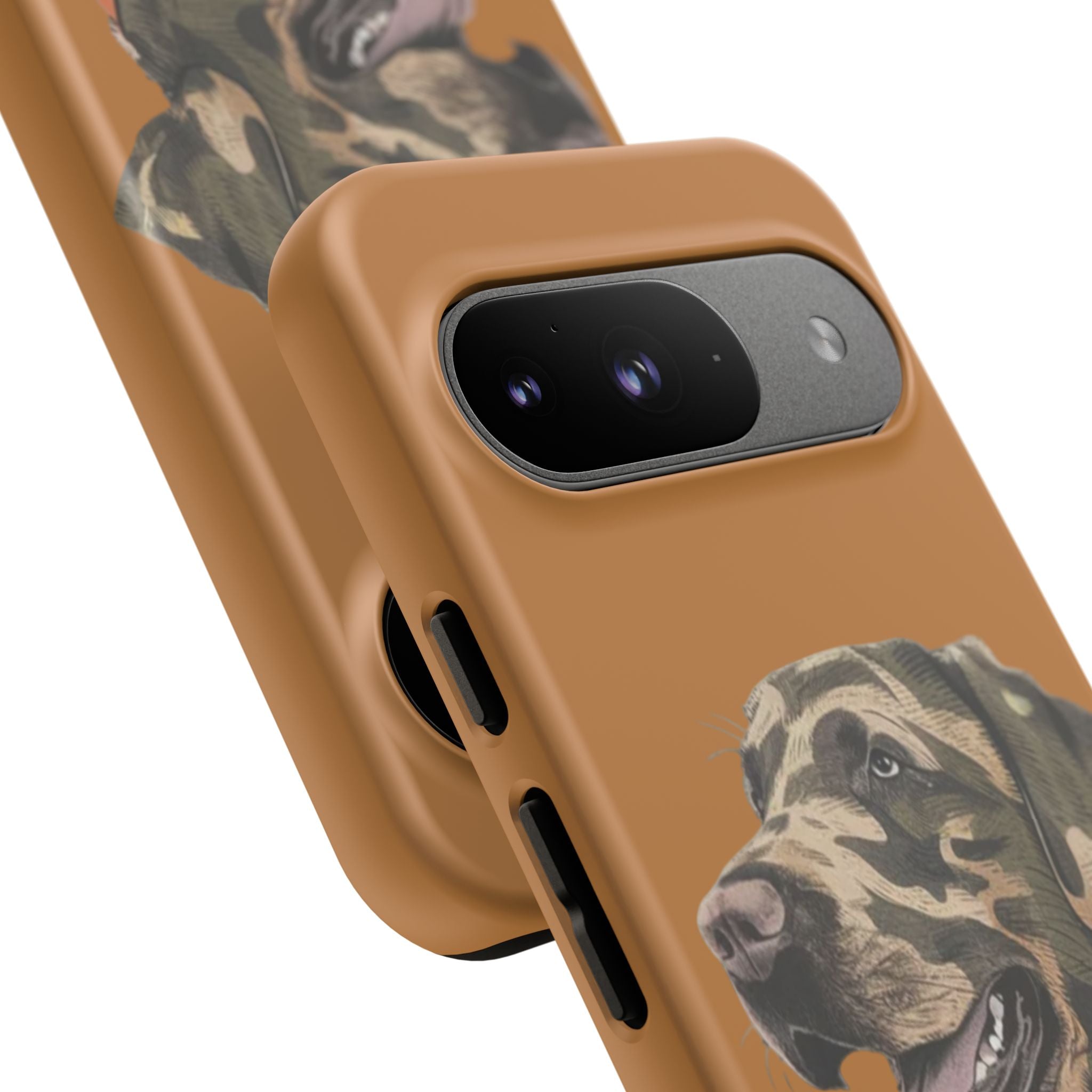 Camo Duck Dog custom design Tough Cases