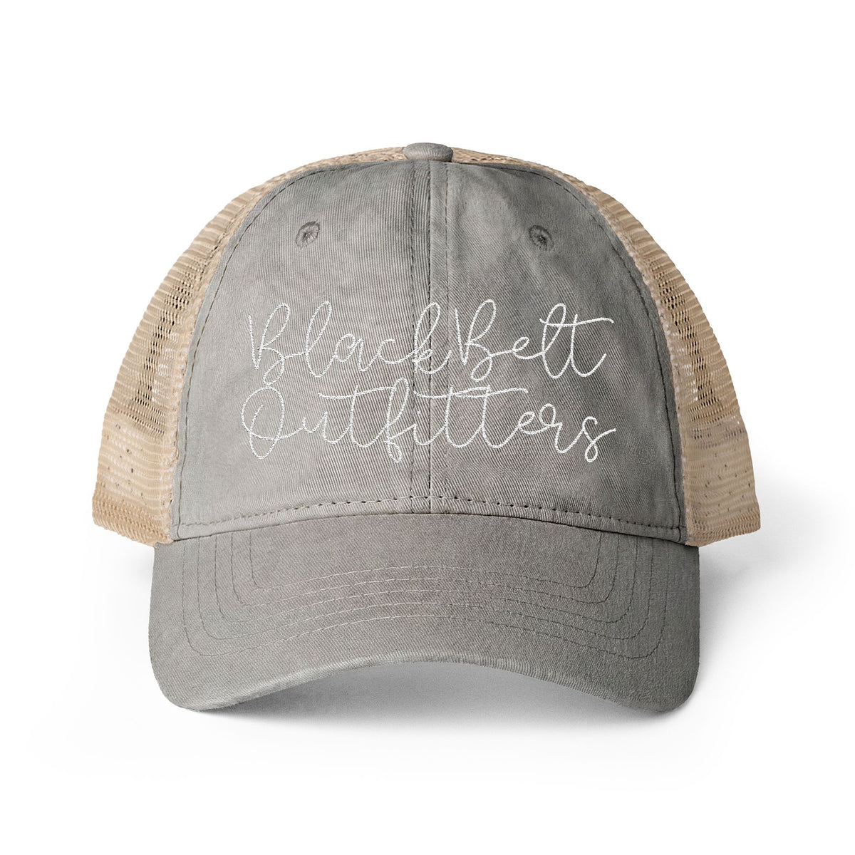 Black Belt Outfitters Women's Washed Mesh-Back Cap