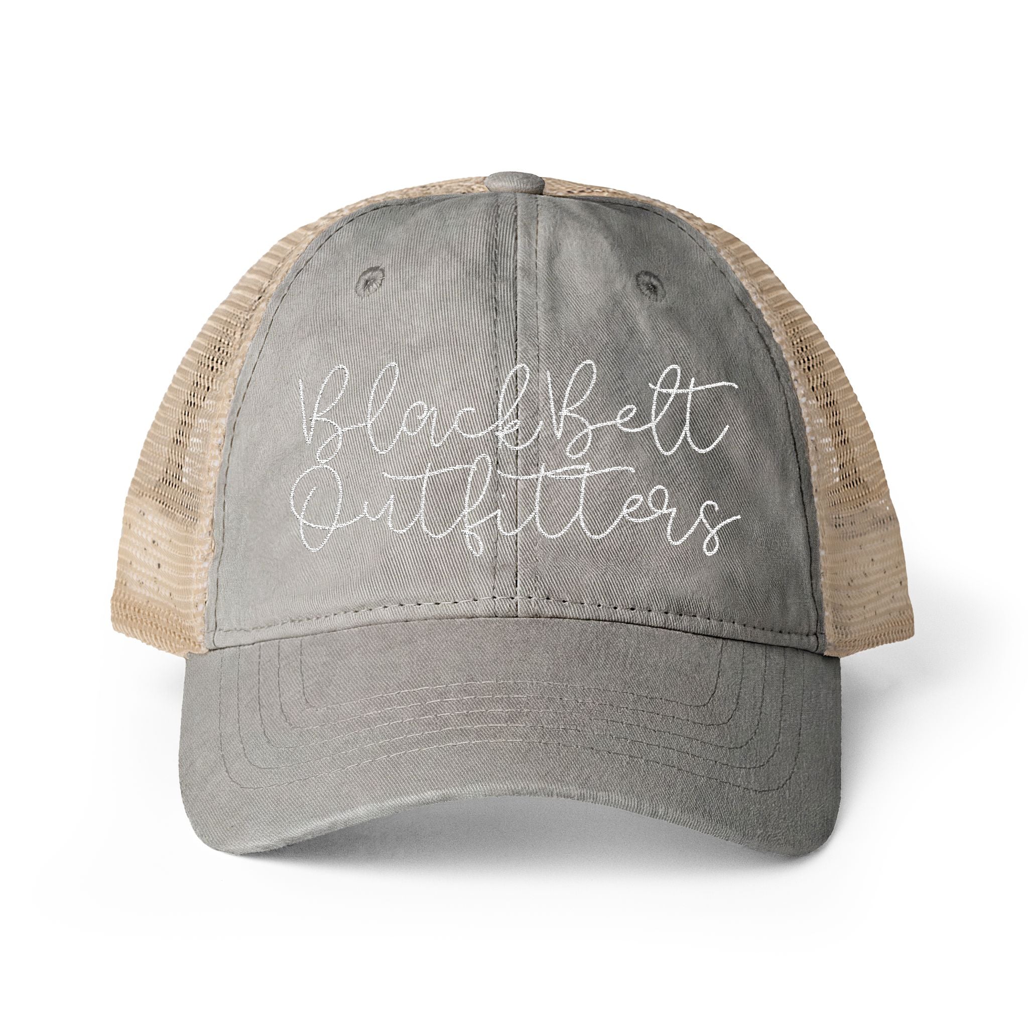 Black Belt Outfitters Women's Washed Mesh-Back Cap