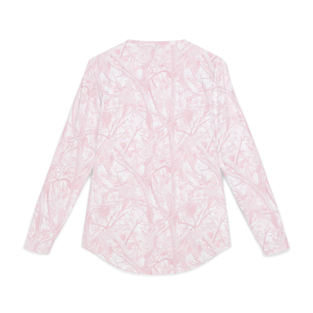 UV Long Sleeve Shirt — Pink Camo All-Over Print