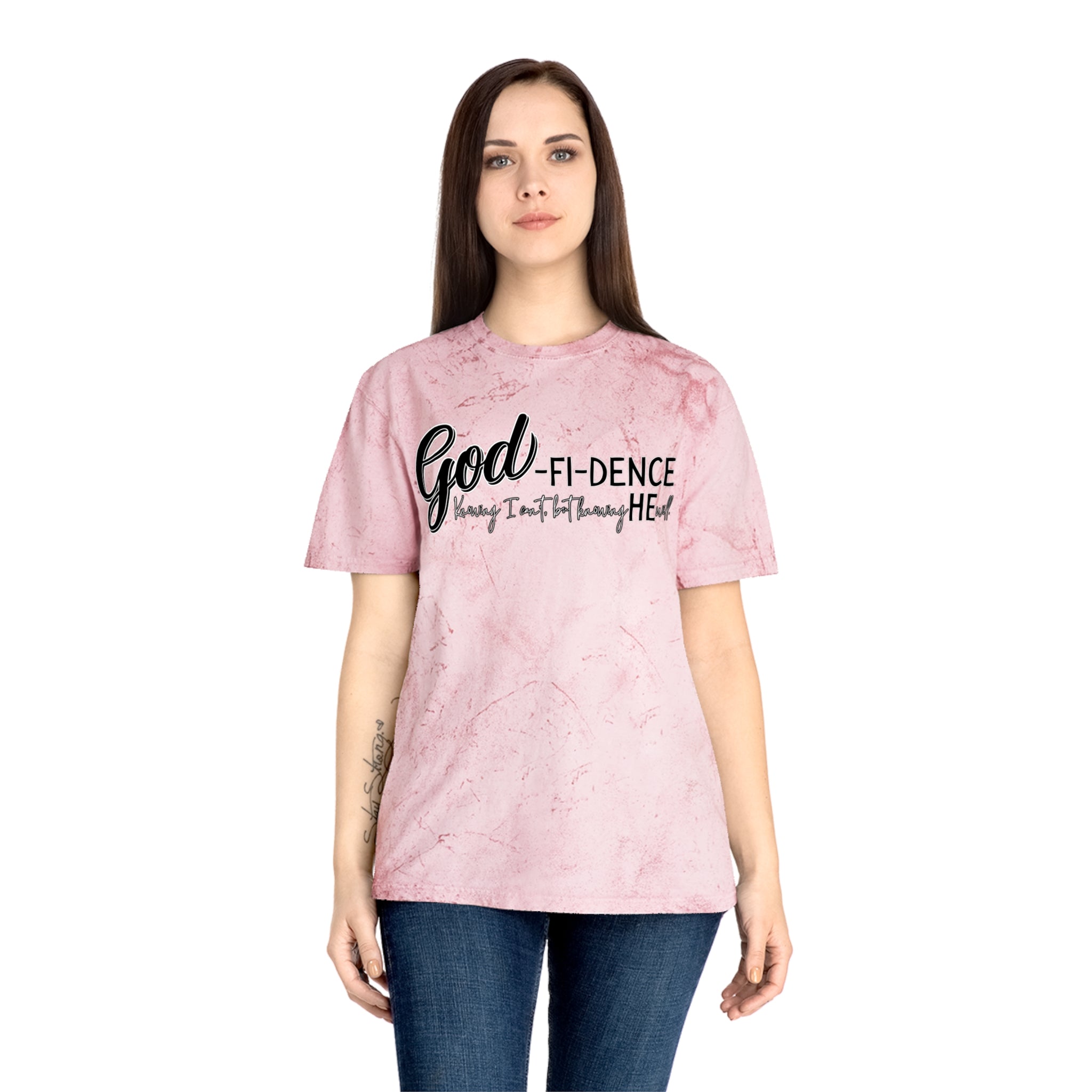 God-Fi-dence Color Blast T-Shirt, Inspirational T-Shirt, Faith-Based Apparel, Unique Gift for Christians, Casual Wear, Everyday [...]
