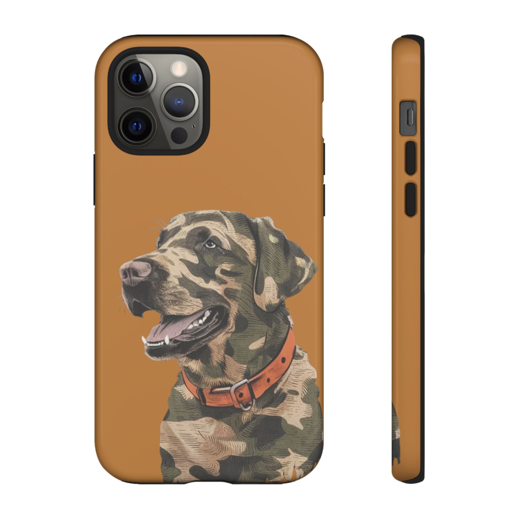 Camo Duck Dog custom design Tough Cases