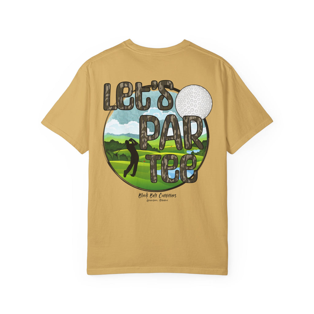 Let's Par Tee, Unisex Cotton Tee, Perfect for Golf Lovers, Gift for Father's Day, Casual Wear, Sports Apparel