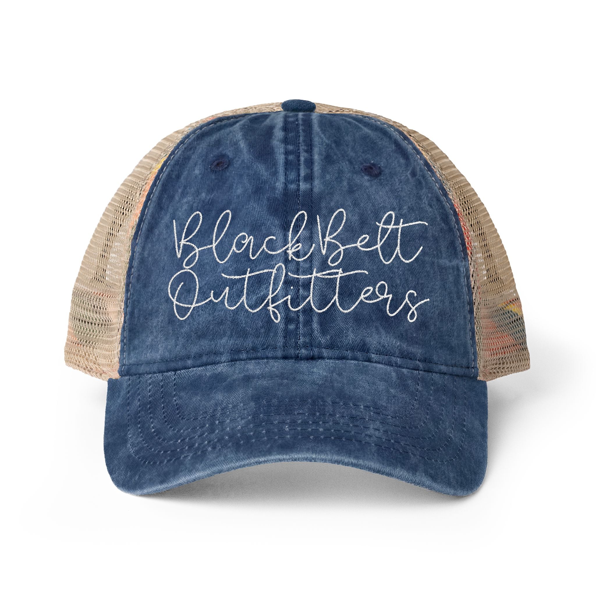 Black Belt Outfitters Women's Washed Mesh-Back Cap