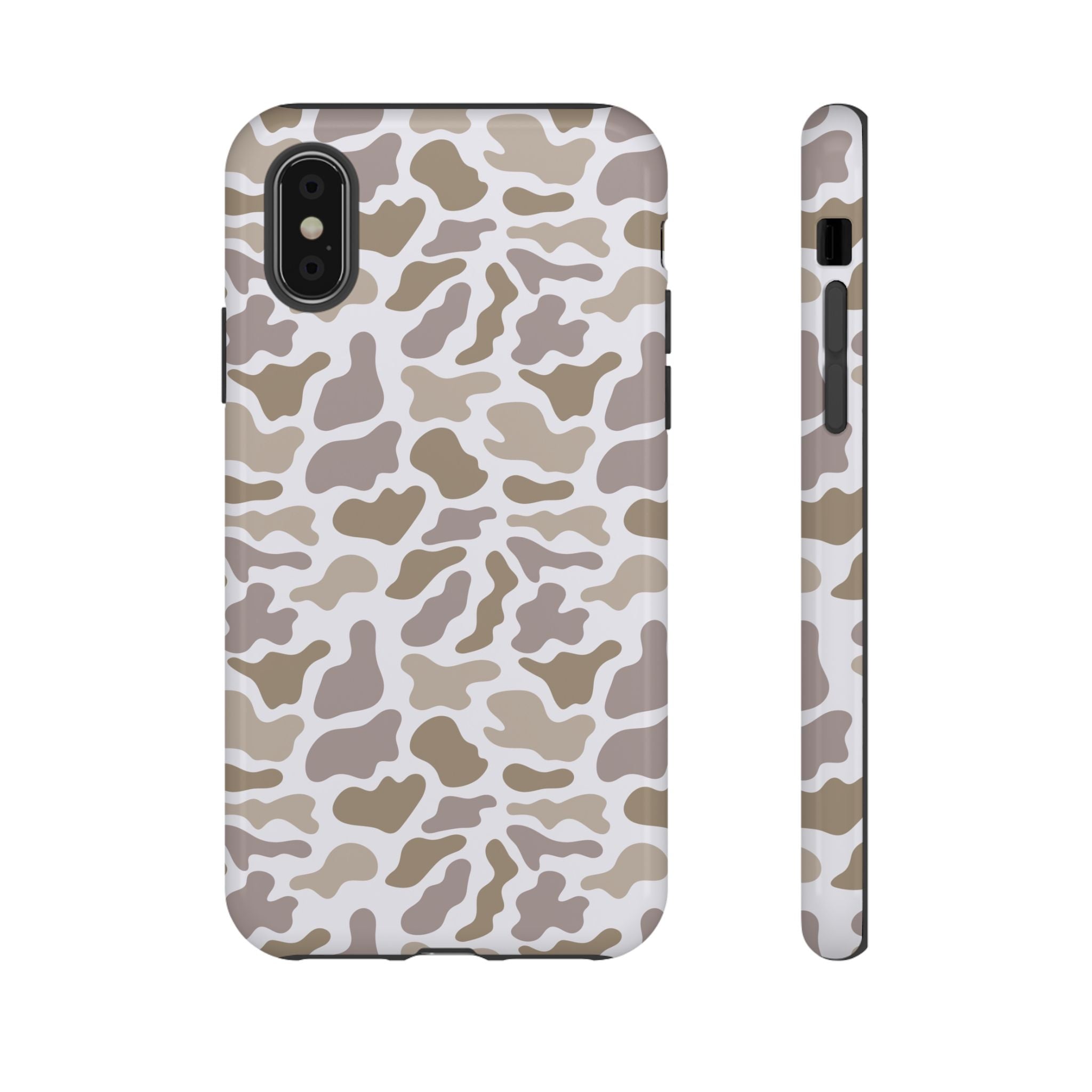 Grey Camo custom design Tough Cases