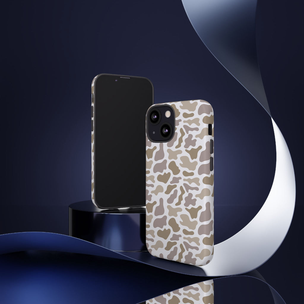 Grey Camo custom design Tough Cases
