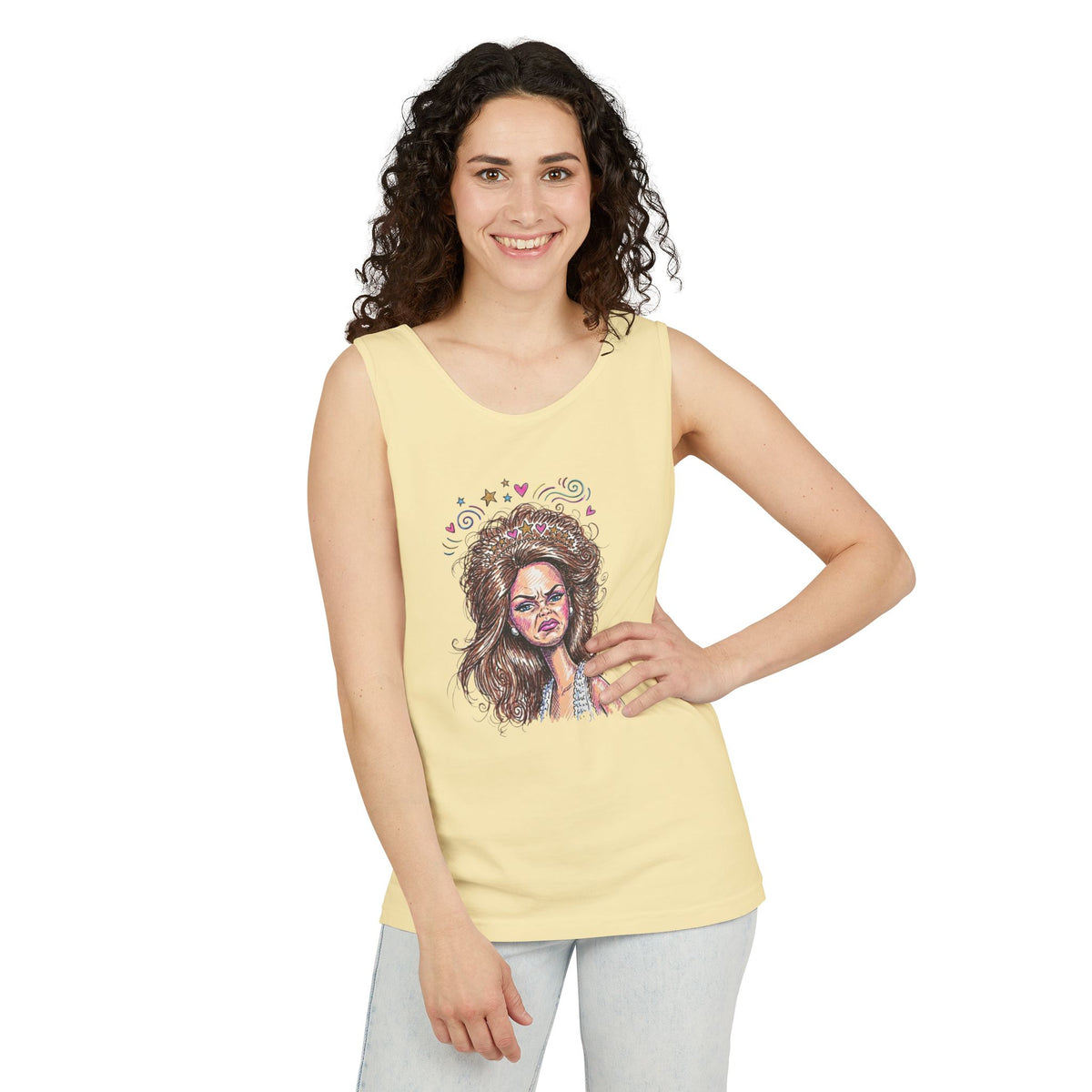 Disgruntled Barbie Tank Top