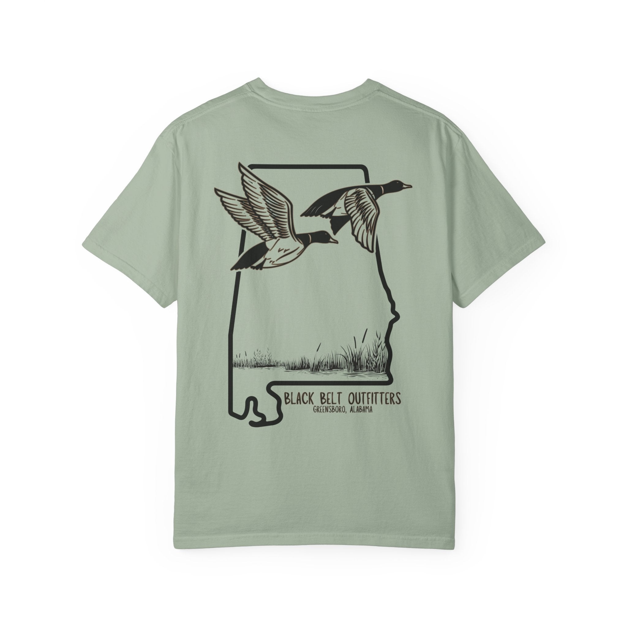 Alabama Duck Hunting Graphic T-Shirt, Casual Wear, Inspirational Gift, Summer Tee, Eco-Friendly Apparel
