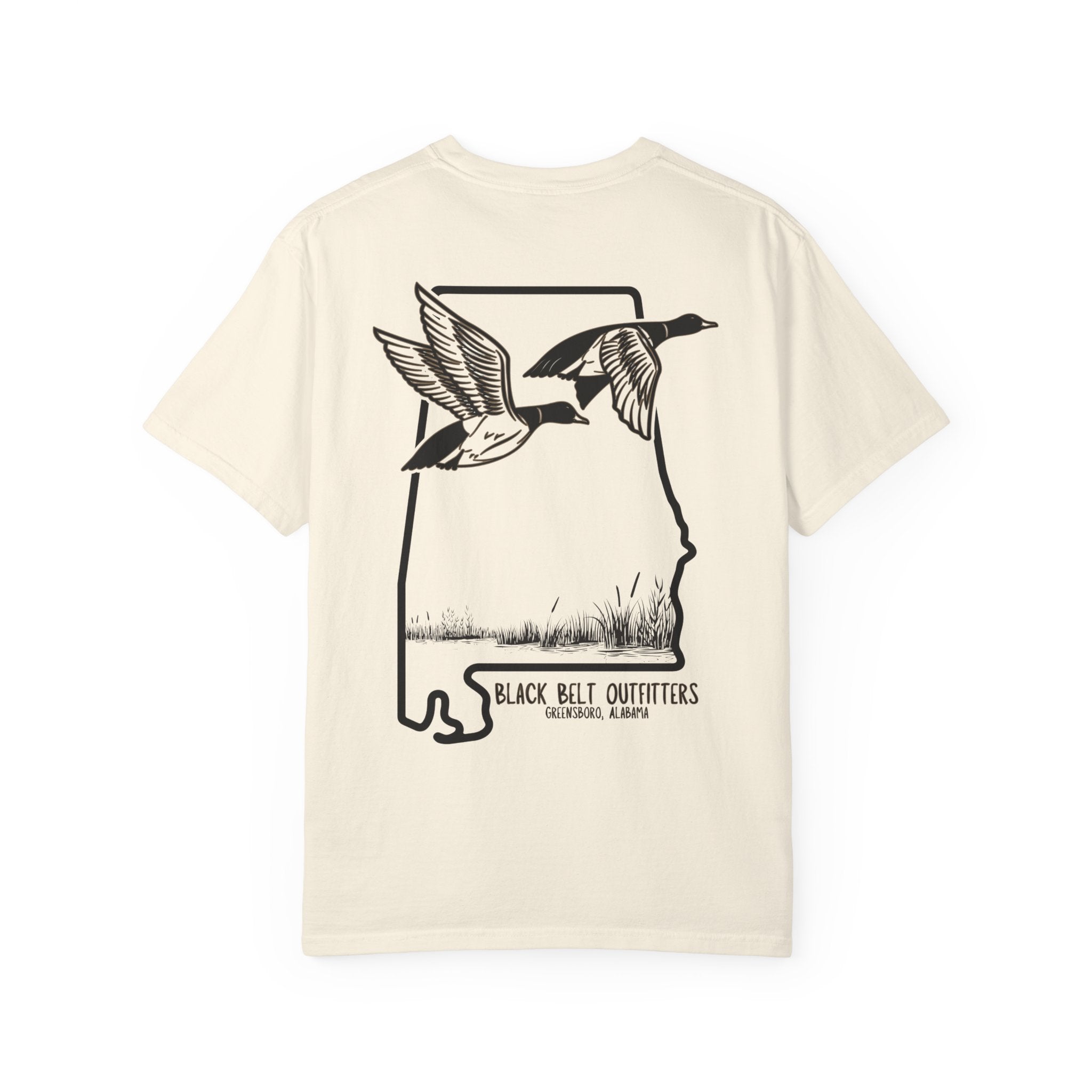 Alabama Duck Hunting Graphic T-Shirt, Casual Wear, Inspirational Gift, Summer Tee, Eco-Friendly Apparel