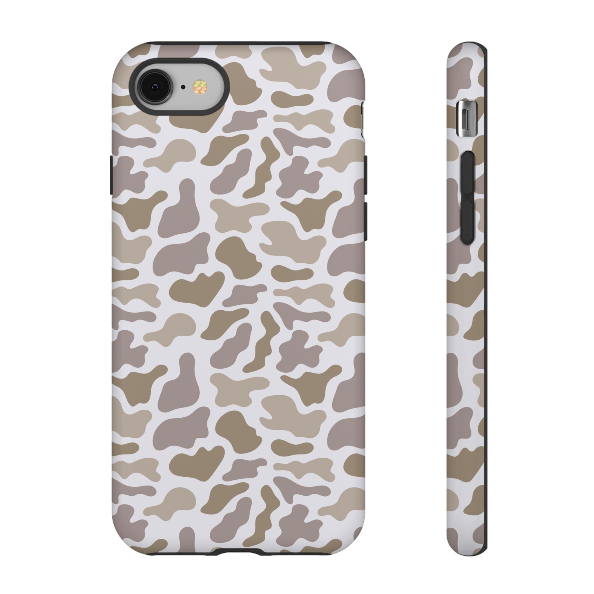 Grey Camo custom design Tough Cases