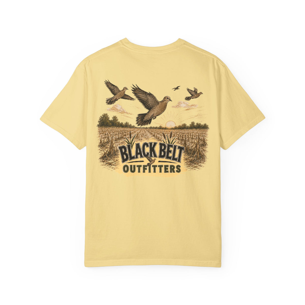 Dove Field Graphic T-Shirt — Black Belt Outfitters Hunting Tee